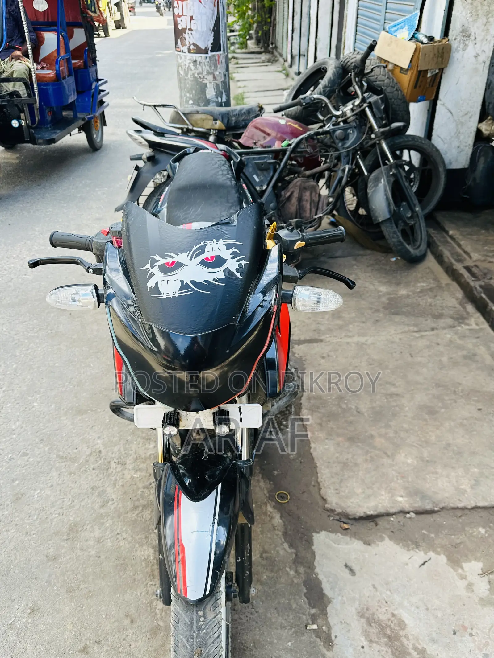 TVS Apache RTR 160 2V 2018 Black