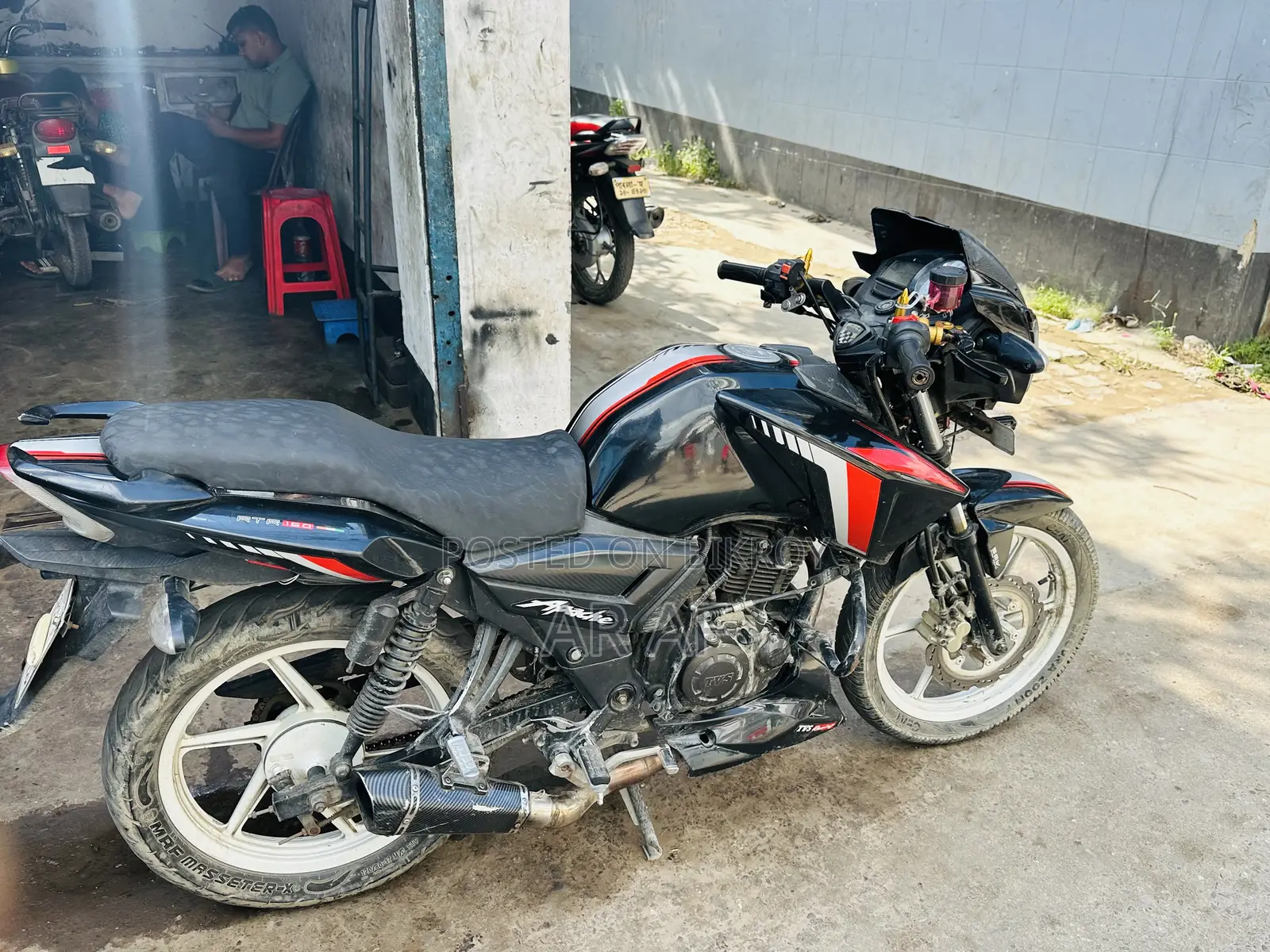 TVS Apache RTR 160 2V 2018 Black