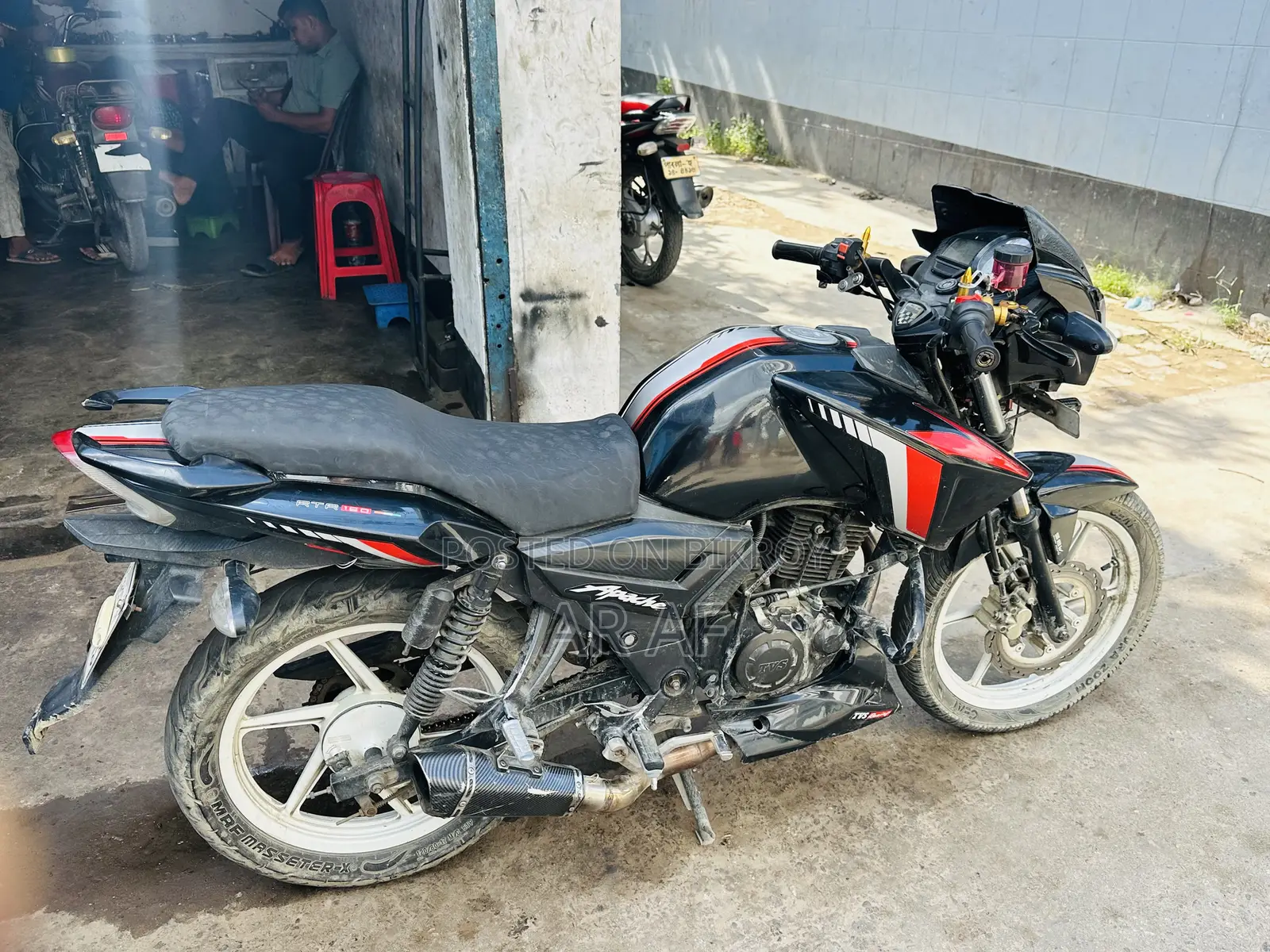 TVS Apache RTR 160 2V 2018 Black