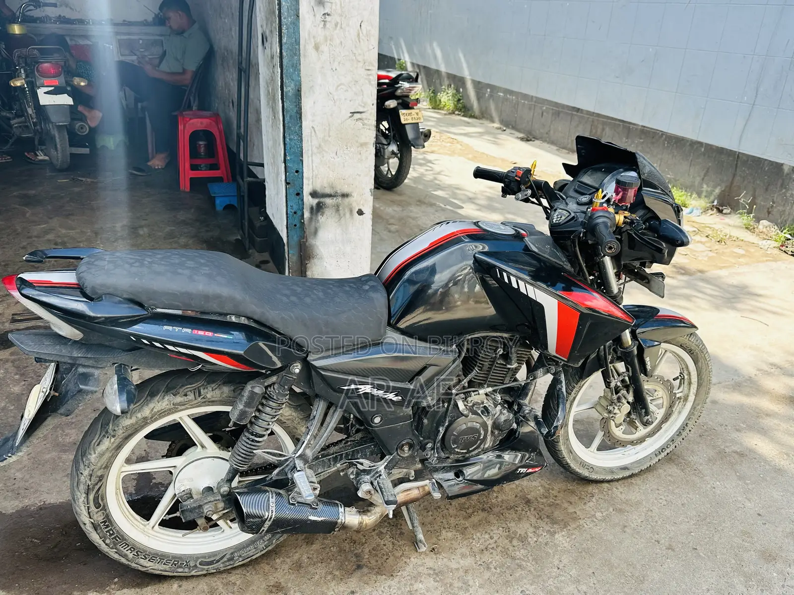 TVS Apache RTR 160 2V 2018 Black