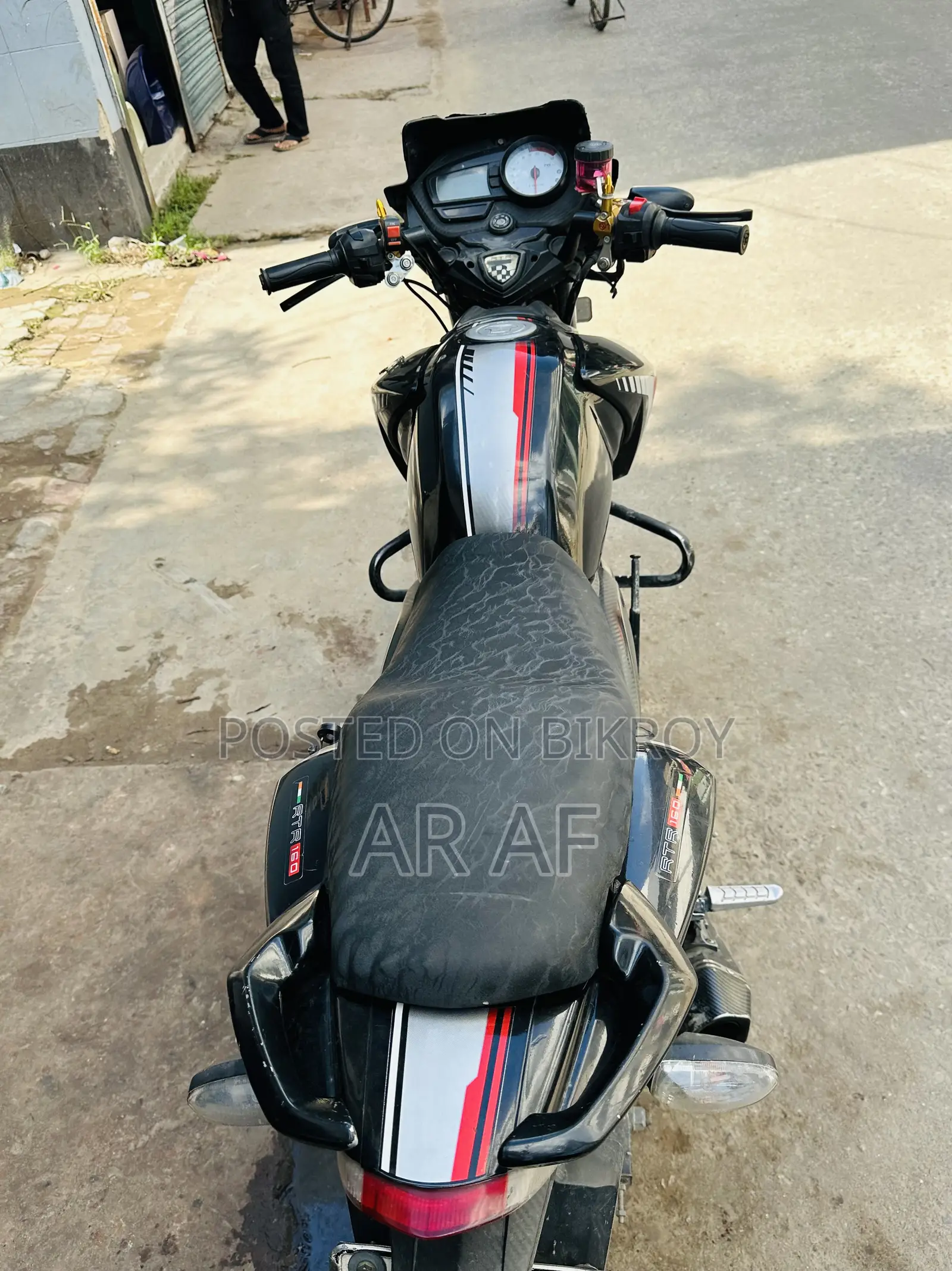 TVS Apache RTR 160 2V 2018 Black