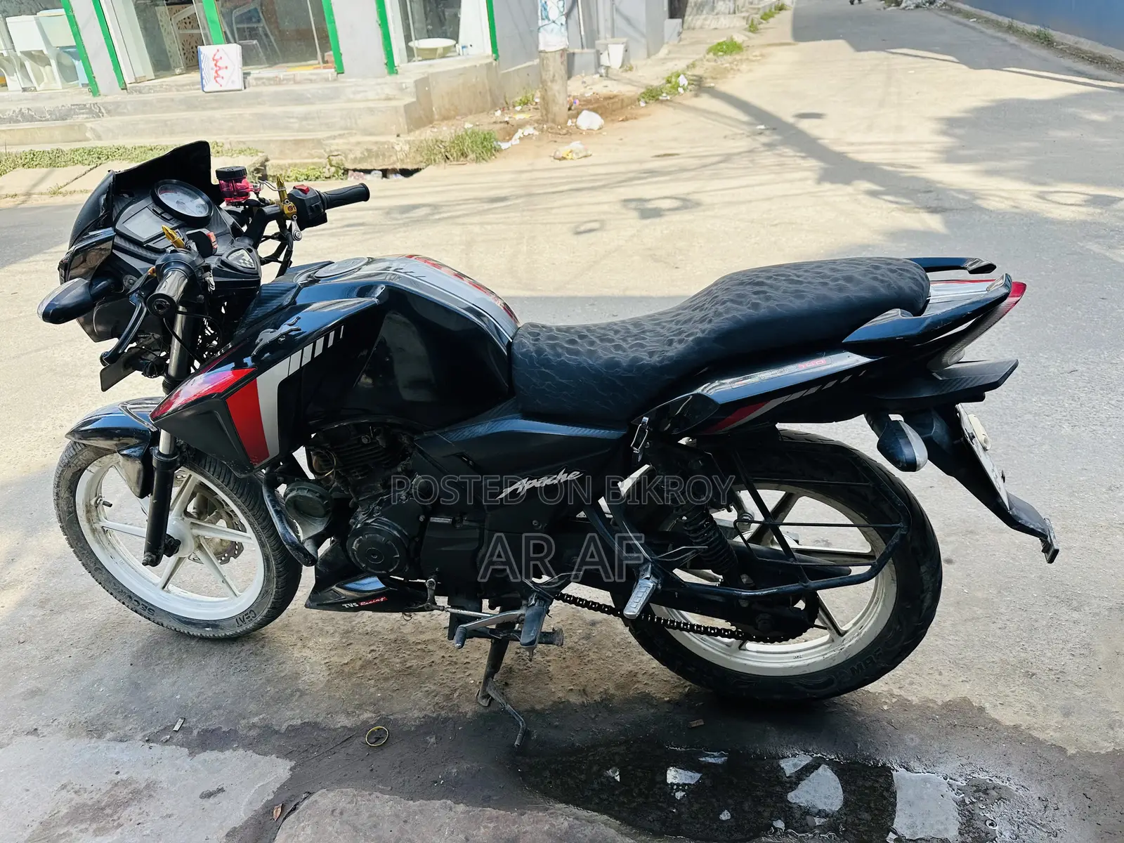 TVS Apache RTR 160 2V 2018 Black