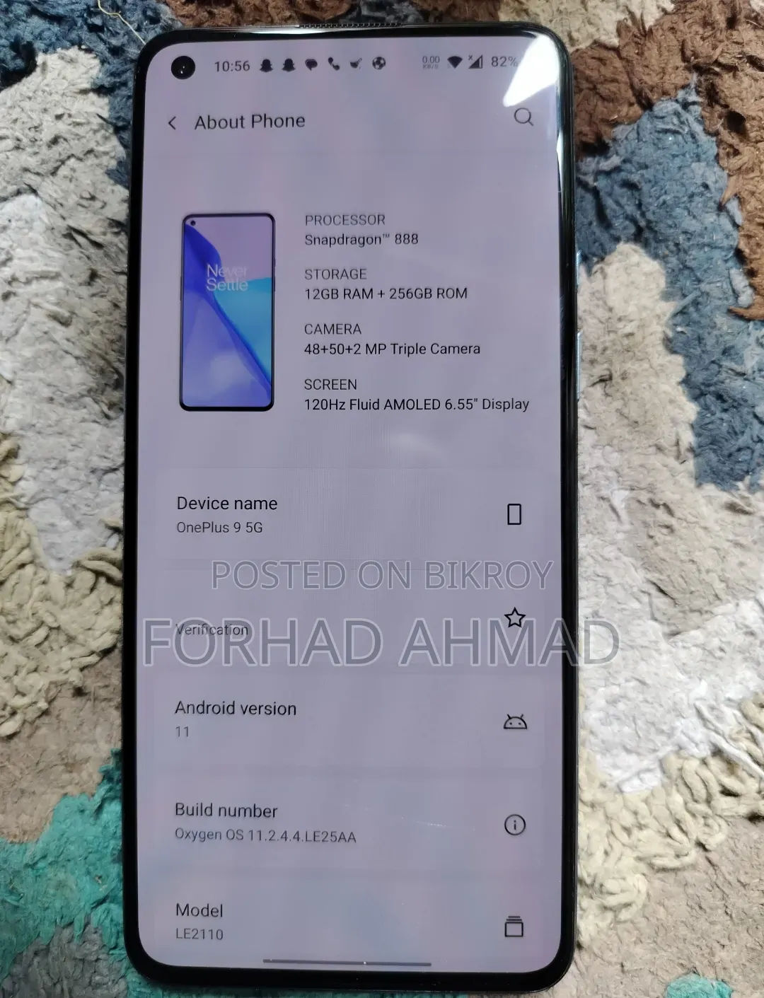 OnePlus 9 256 GB Blue
