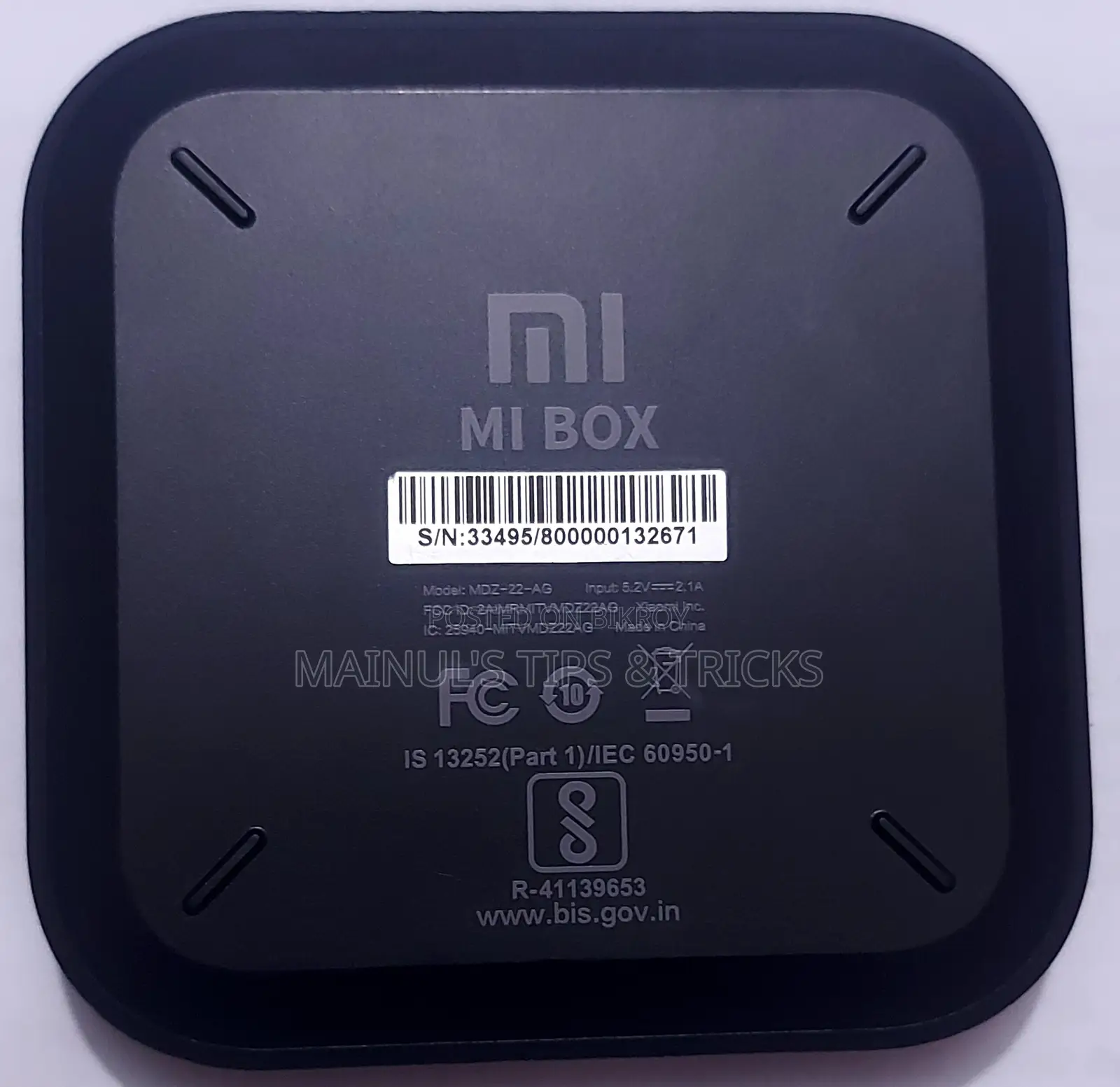 Xiaomi Mi Tv Box S