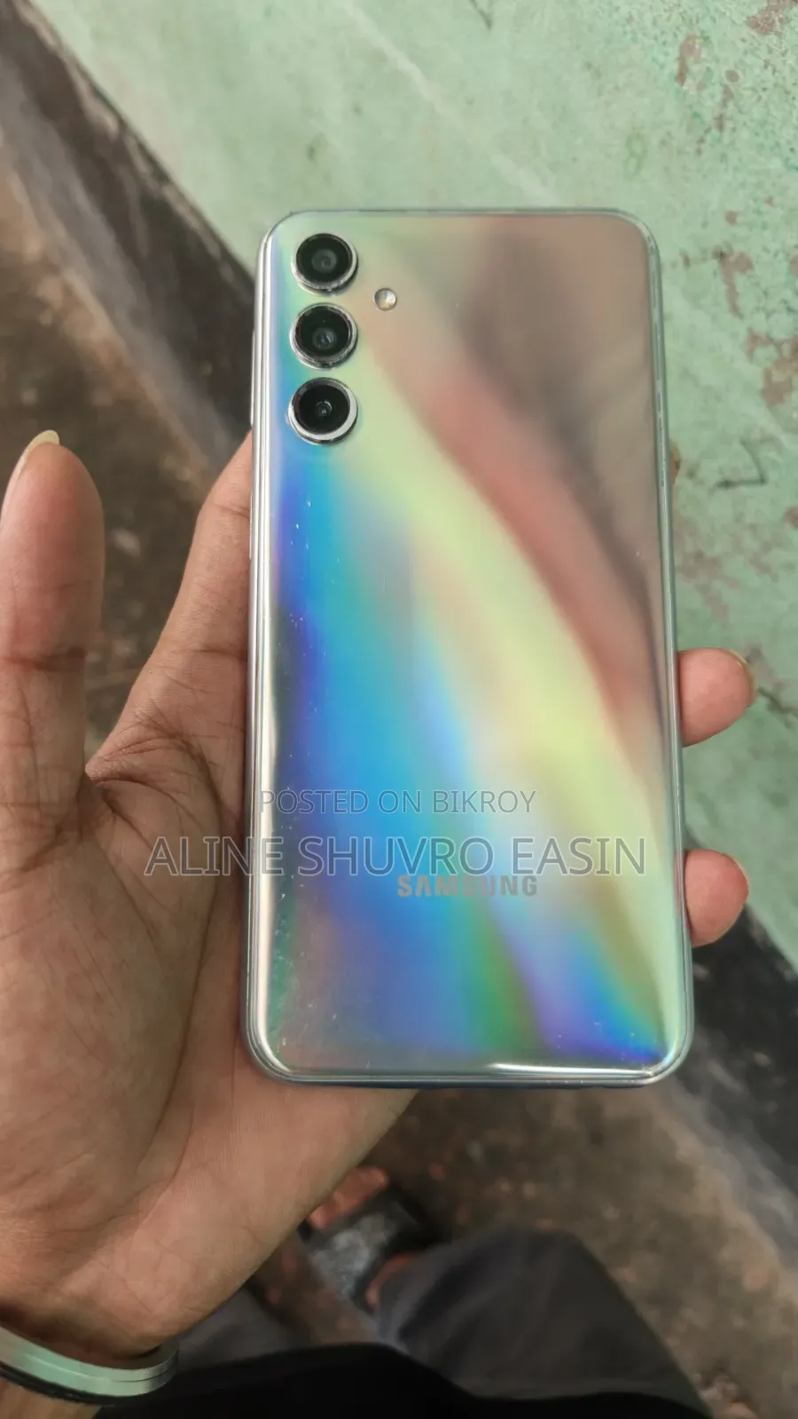 স্যামসাং গ্যালাক্সি এম৩৪ ৫জি ১২৮ জিবি সিলভার
