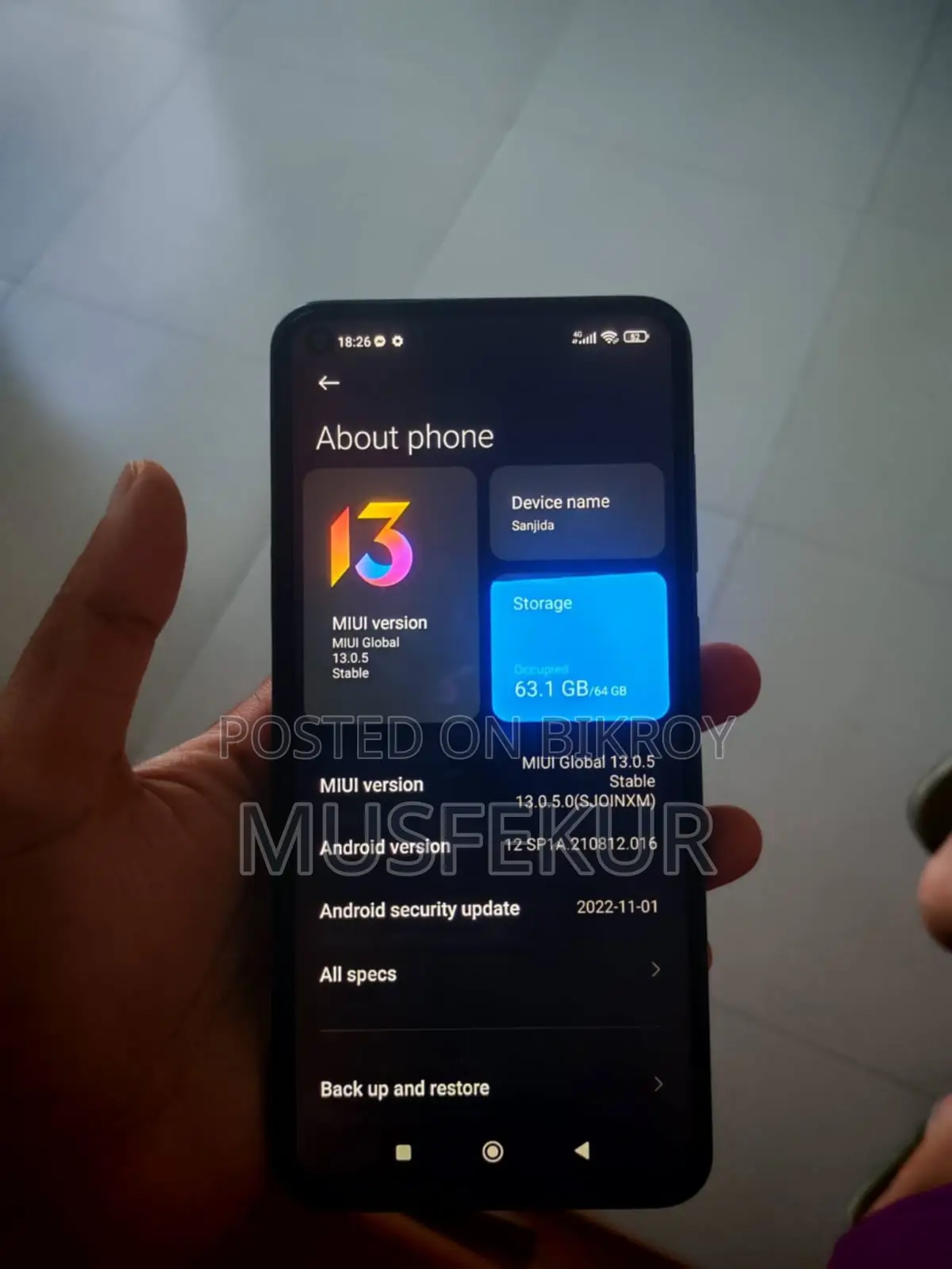 Xiaomi Redmi Note 9 64 GB