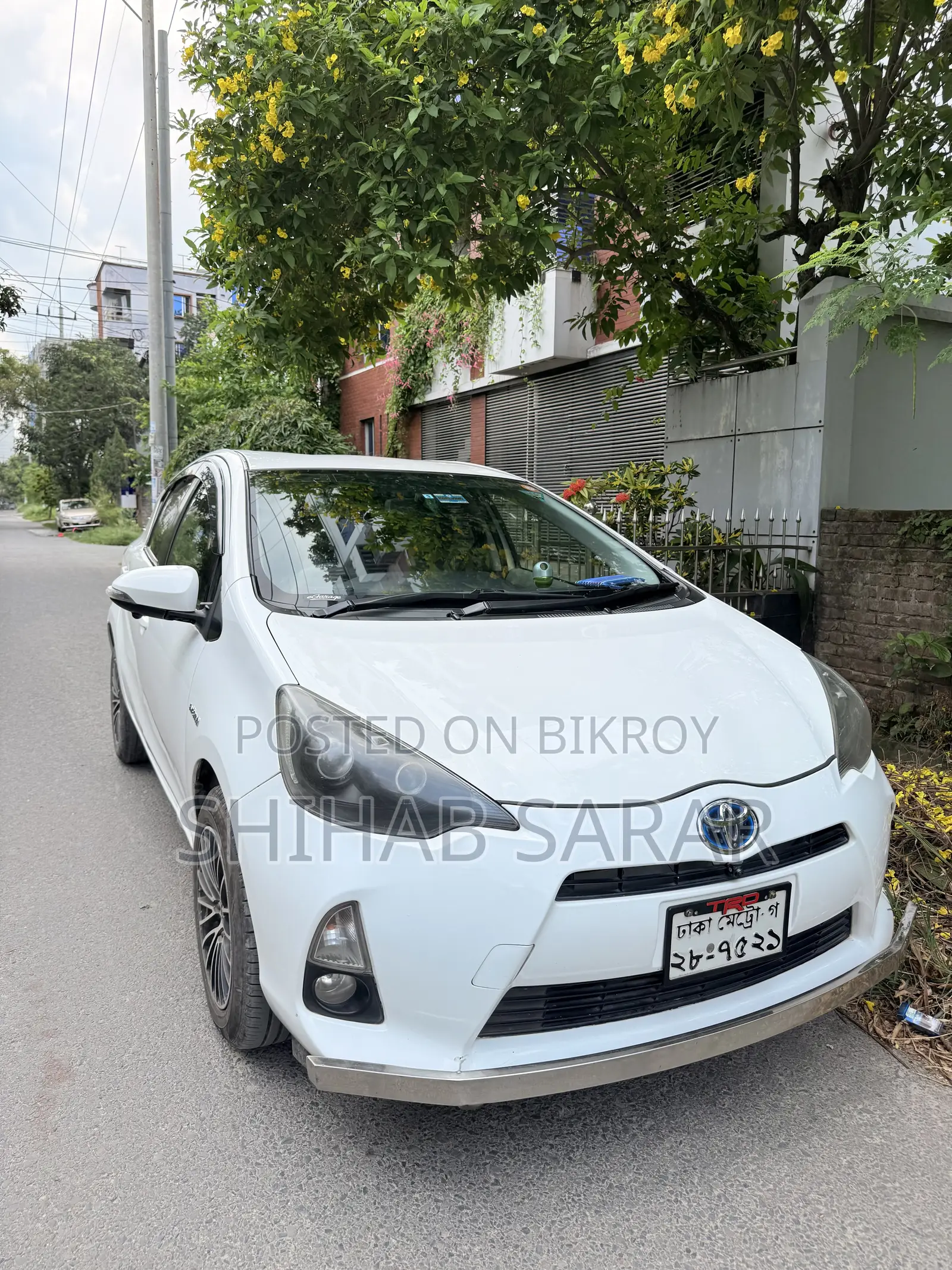 Toyota Aqua 2013 White