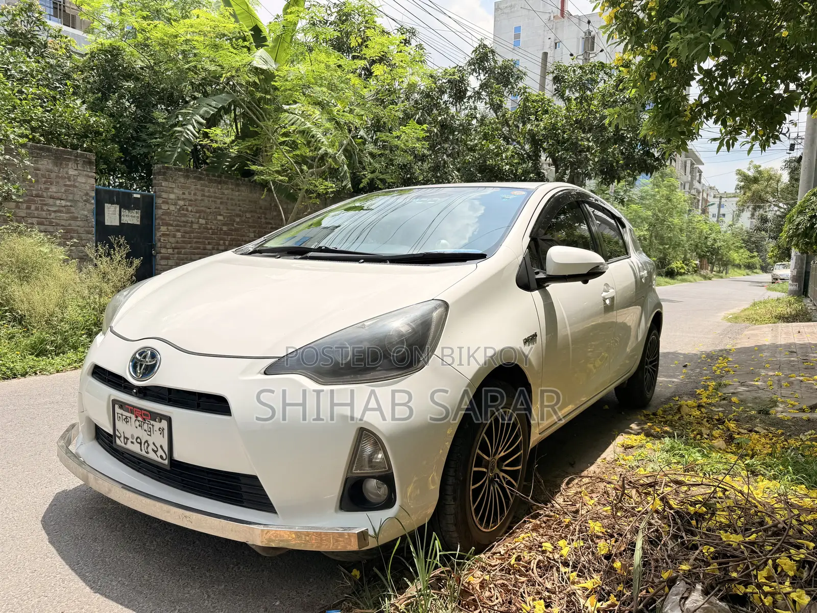 Toyota Aqua 2013 White