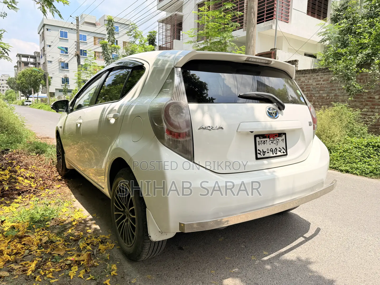Toyota Aqua 2013 White