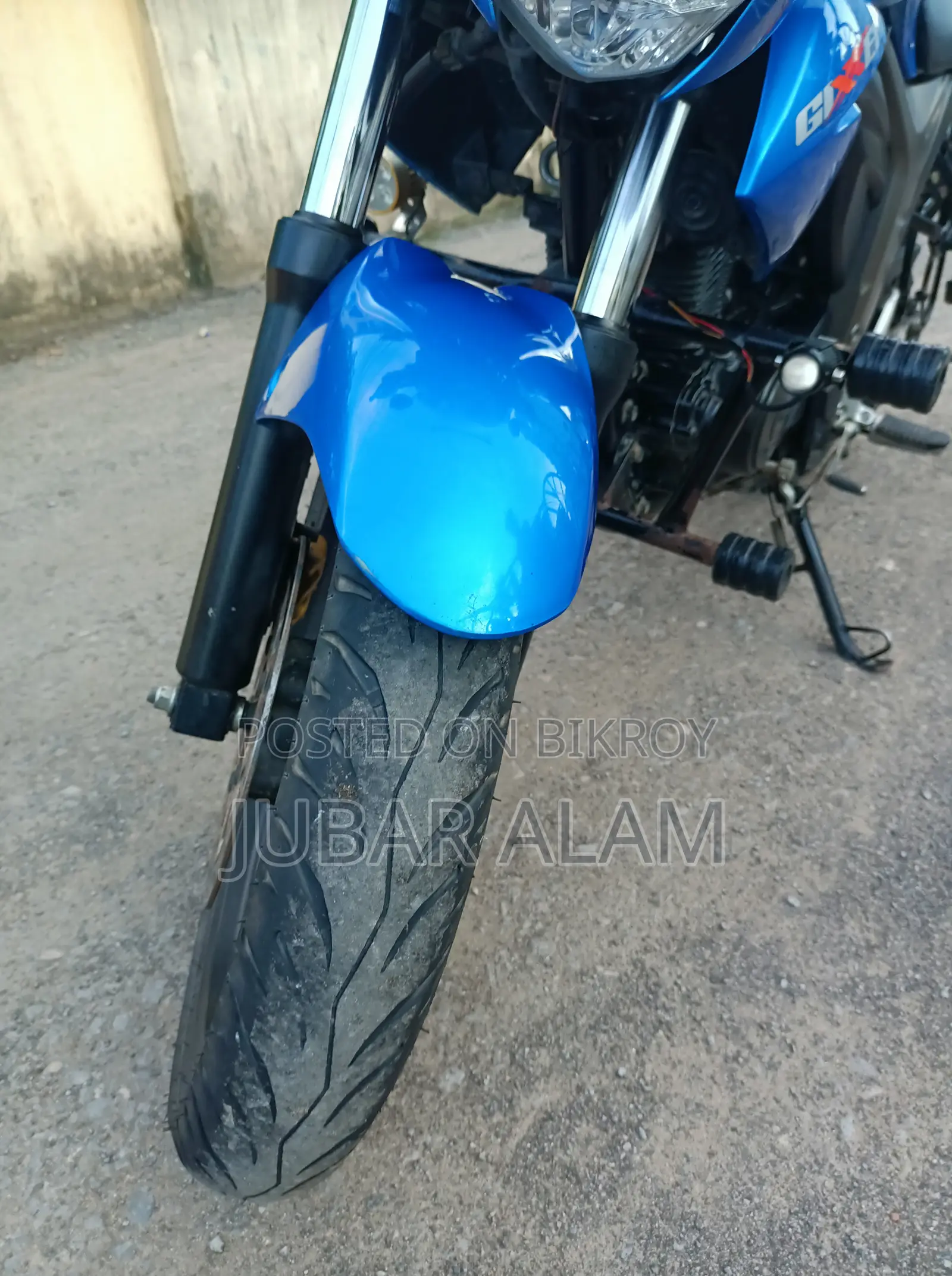 Suzuki Gixxer Monotone 2023 Blue
