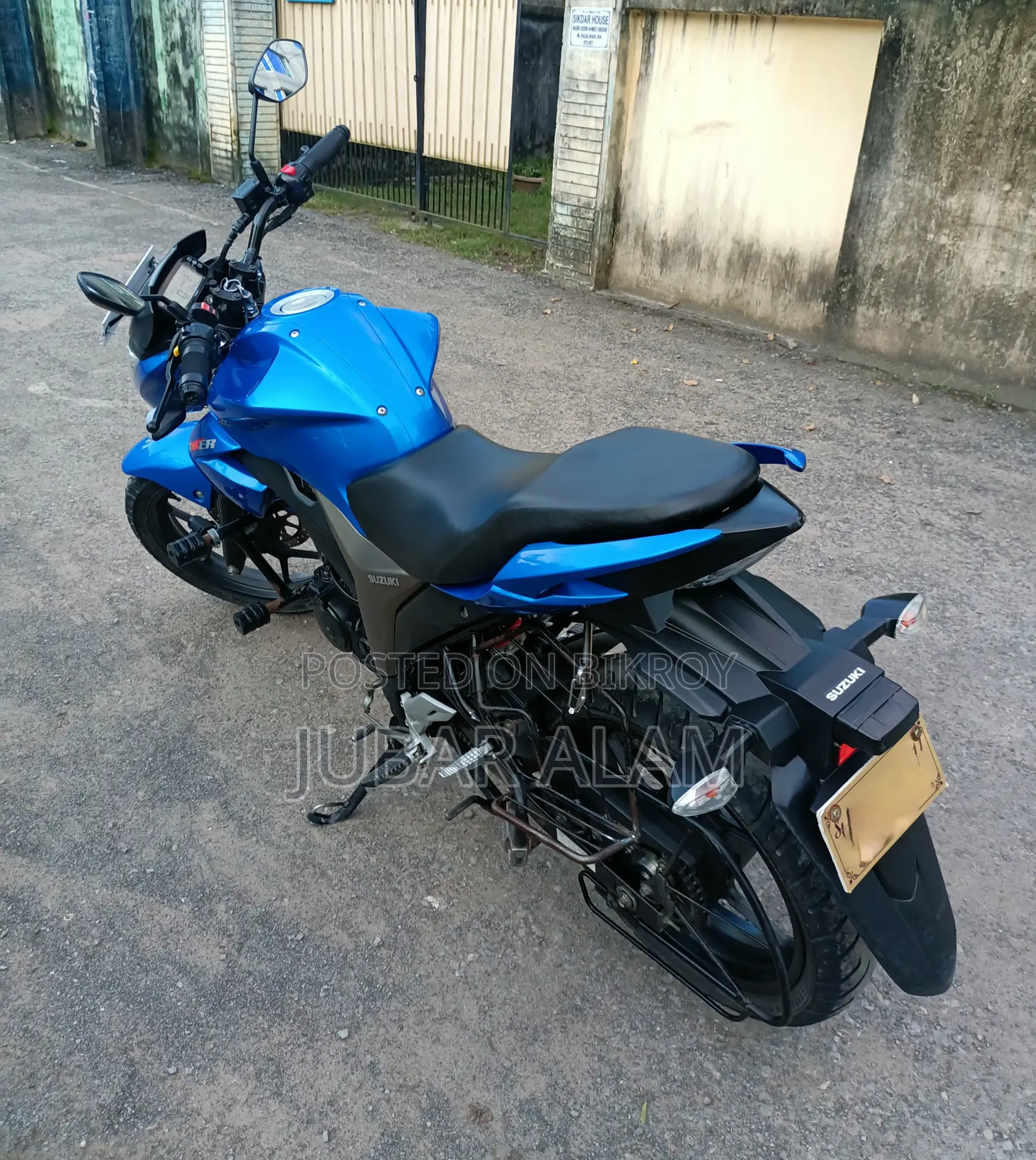 Suzuki Gixxer Monotone 2023 Blue