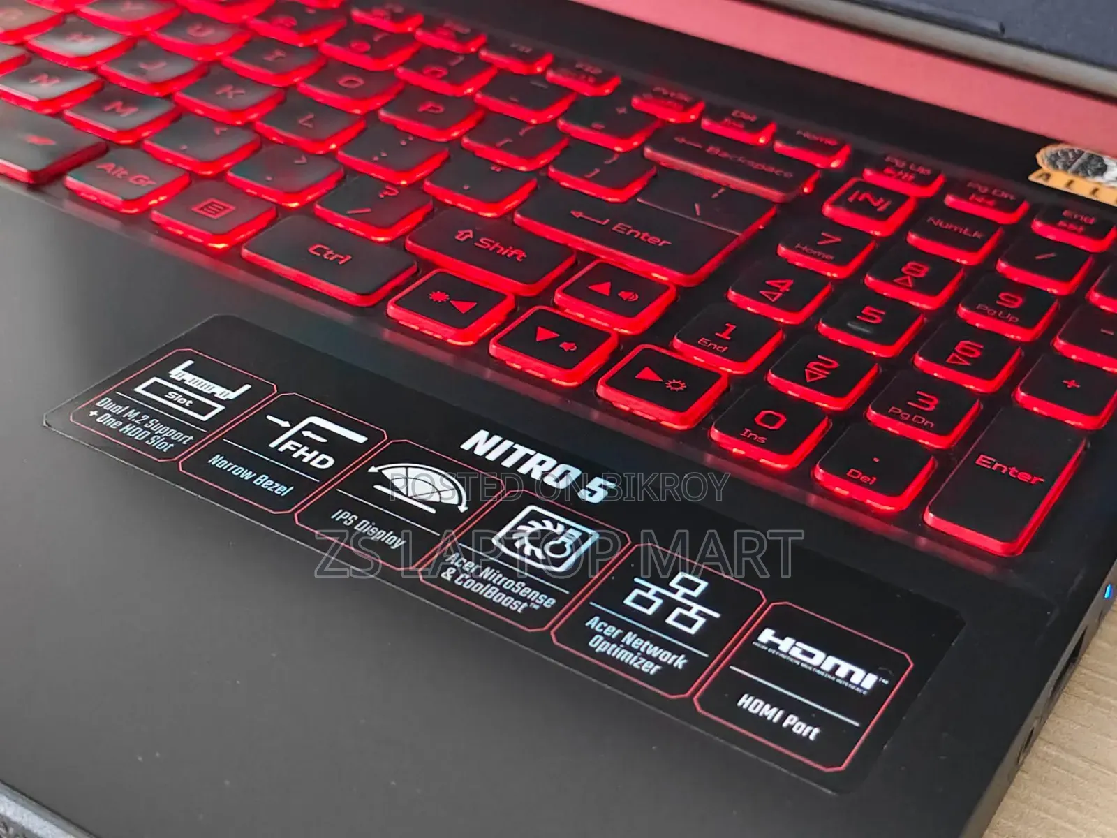 Laptop Acer Nitro 5 16GB Intel Core i5 HDD+SSD 256GB