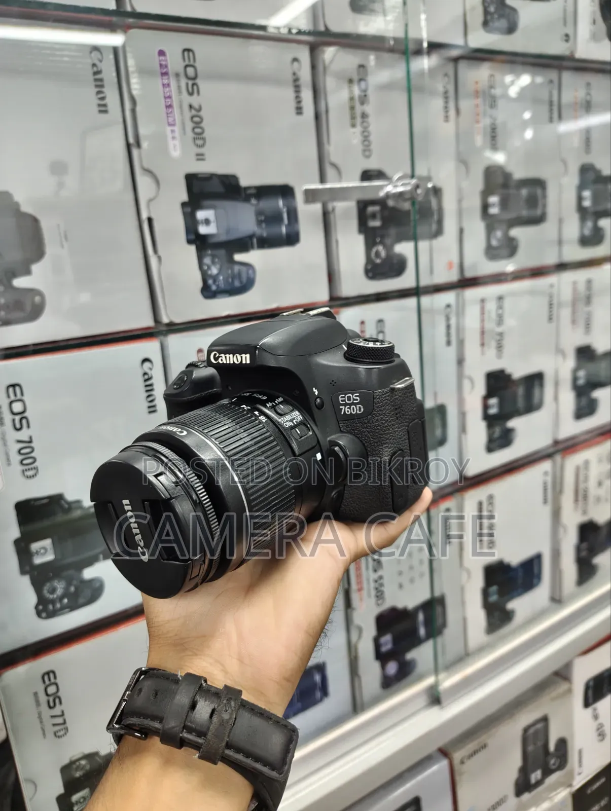 Canon 760d Body With Canon 18/55mm Is Le S