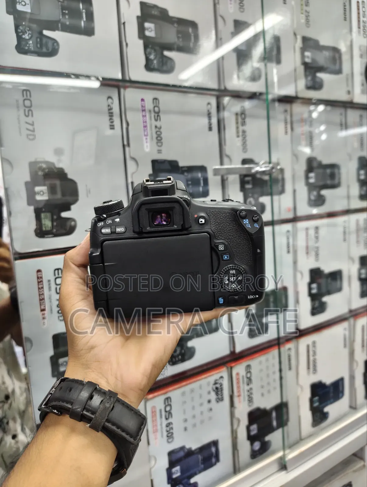 Canon 760d Body With Canon 18/55mm Is Le S