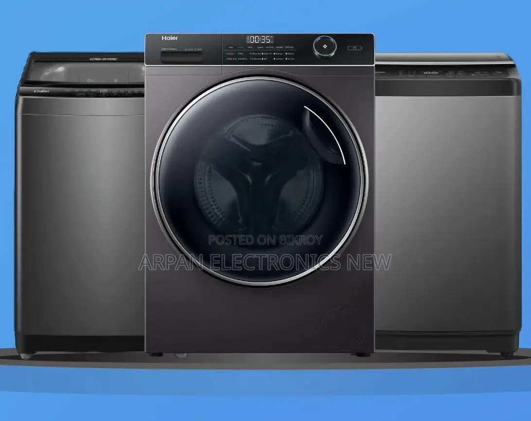 Haier 10 Kg Front Loading Washing Machine 12 Years Warranty Official