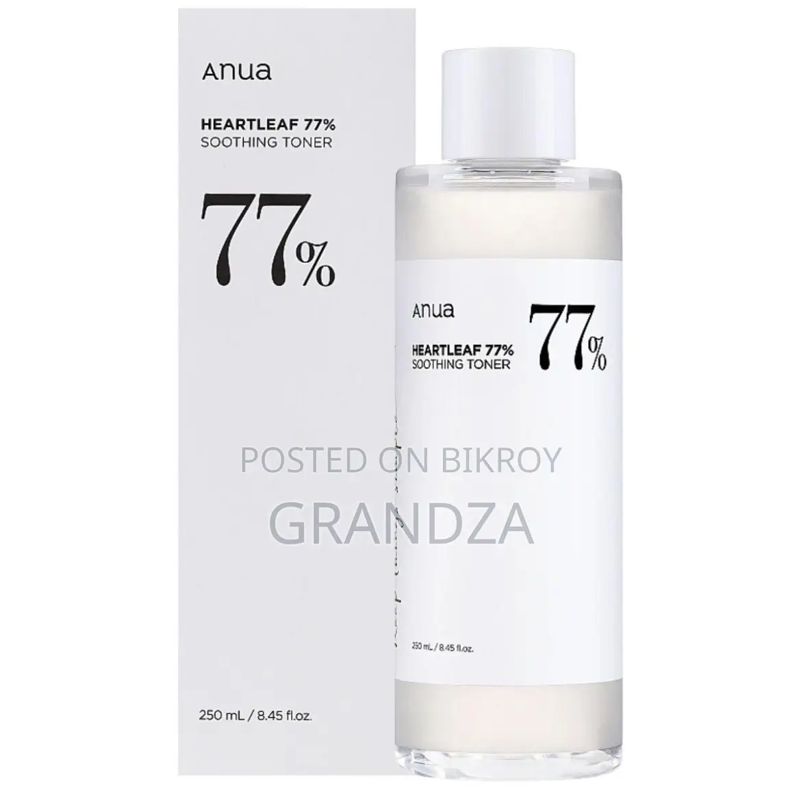 Anua Heartleaf 77% Soothing Toner 250 Ml (New)