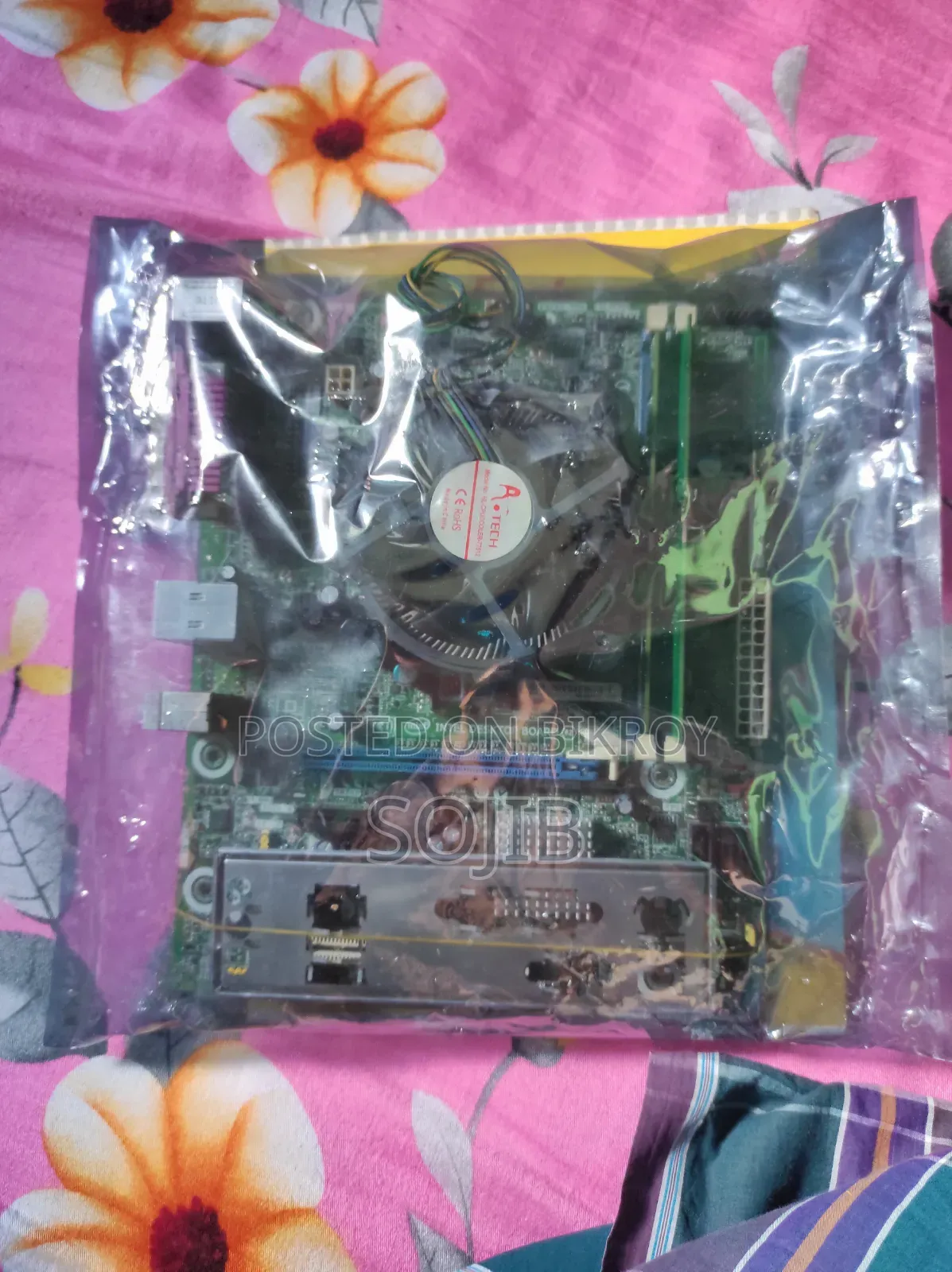 Processor Core I5+Intel Motherboard+Ram Combo