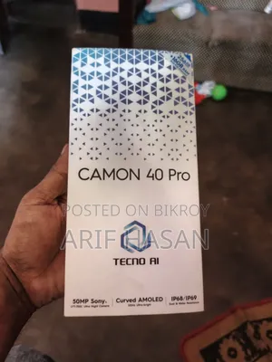 New Tecno Camon 40 Pro 4G 256 GB Silver