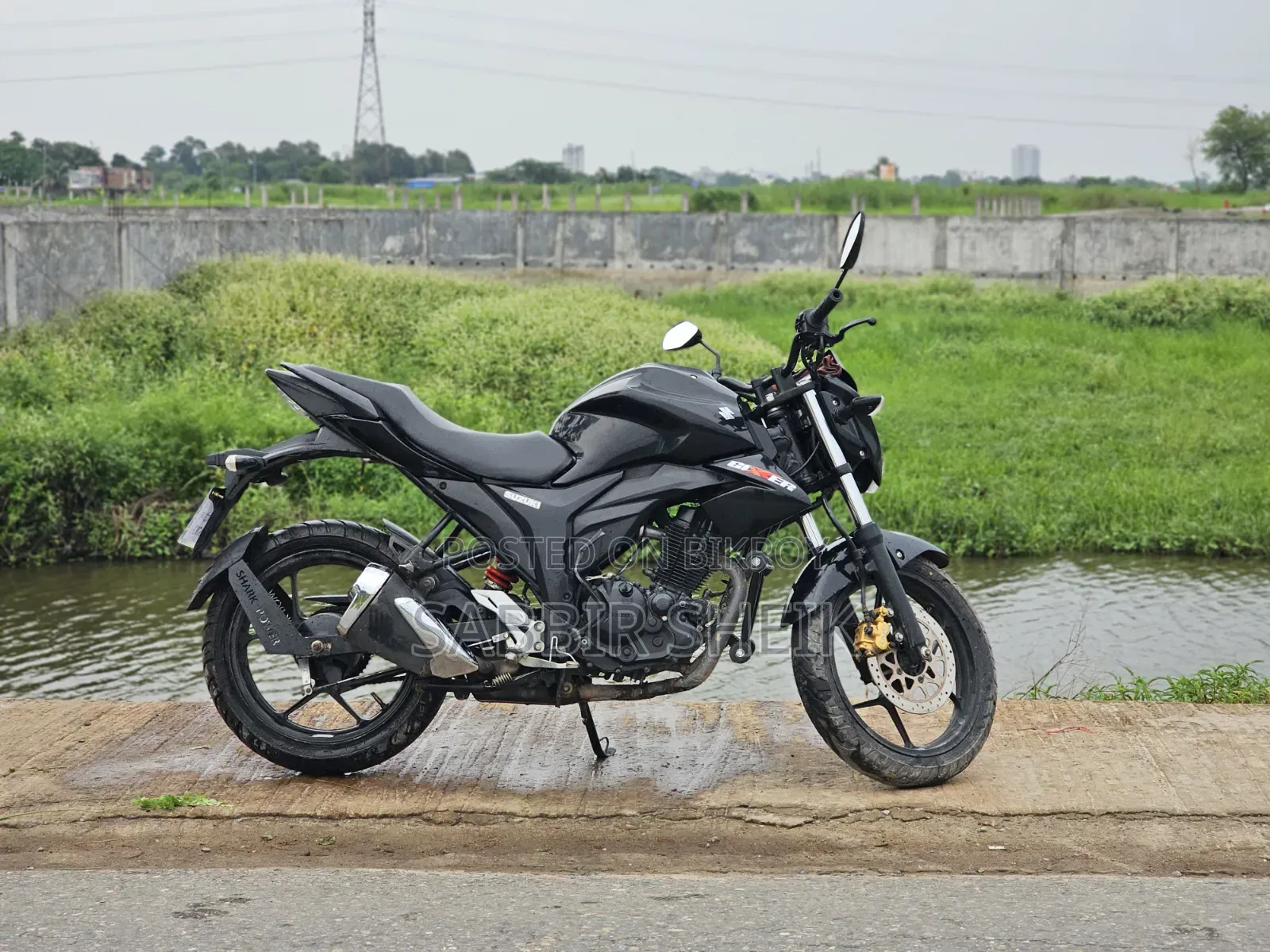 Suzuki Gixxer Monotone 2024 Black