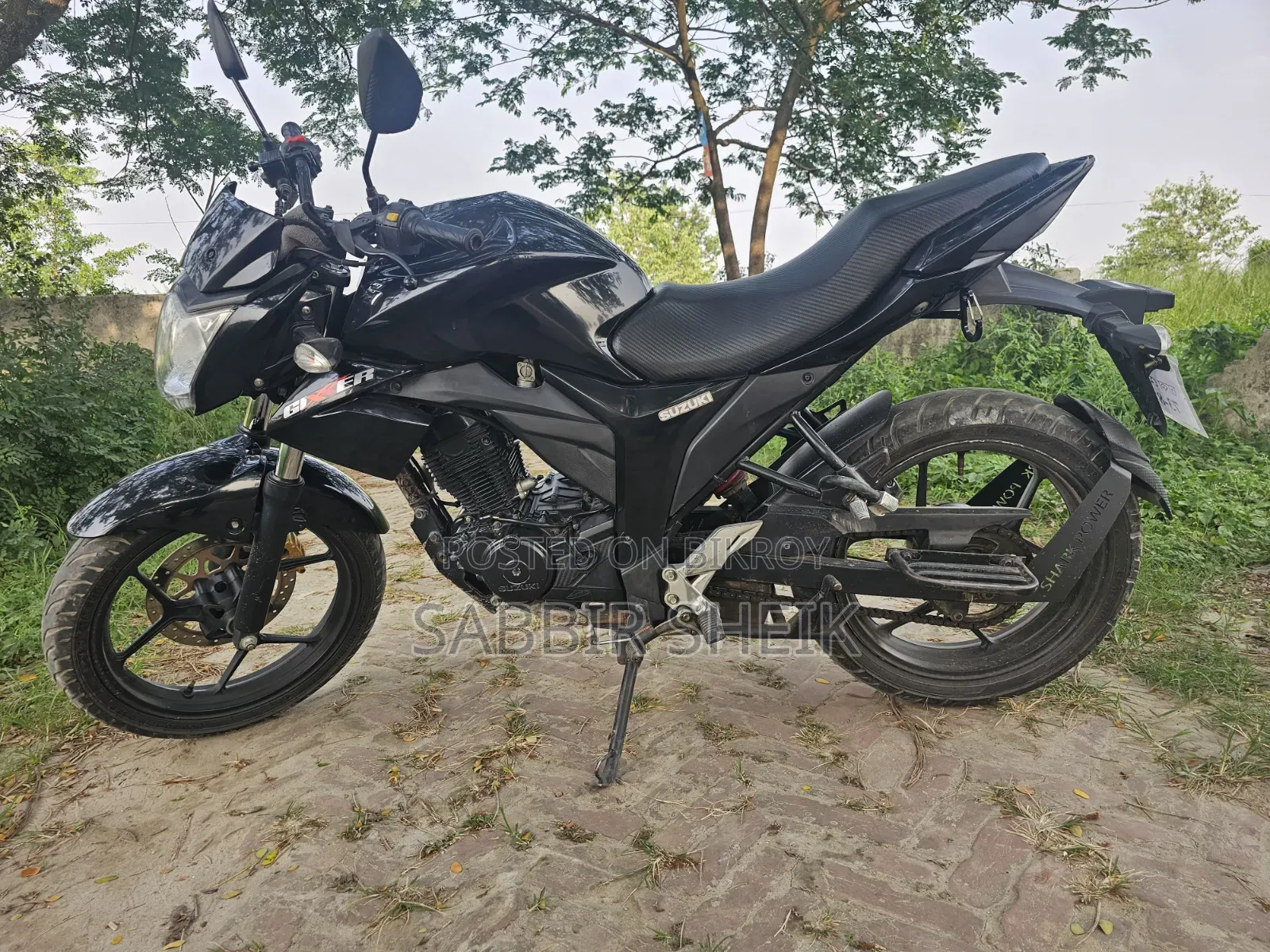 Suzuki Gixxer Monotone 2024 Black