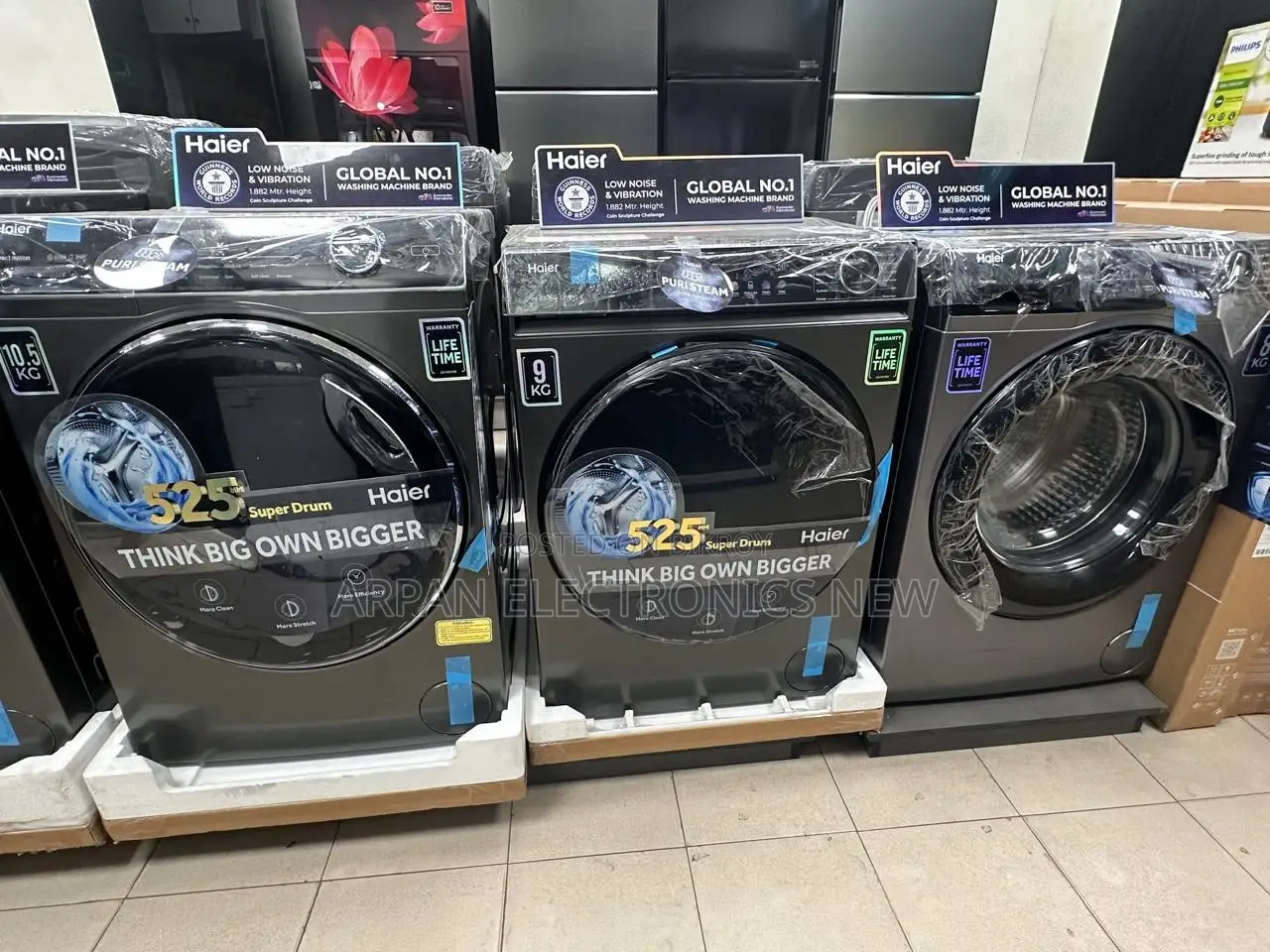 Haier Front Loading Washing Machine 10 Kg Special Discount