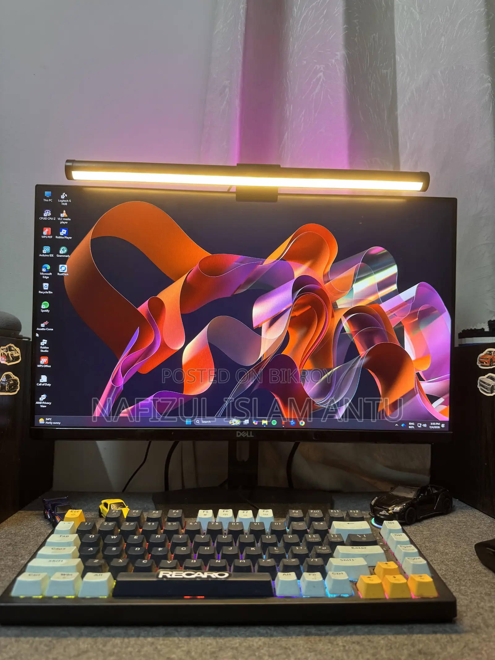 Desktop Computer MSI 16GB AMD Ryzen 5 HDD+SSD 2T