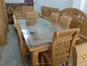 ডাইনিং টেবিল সেগুন