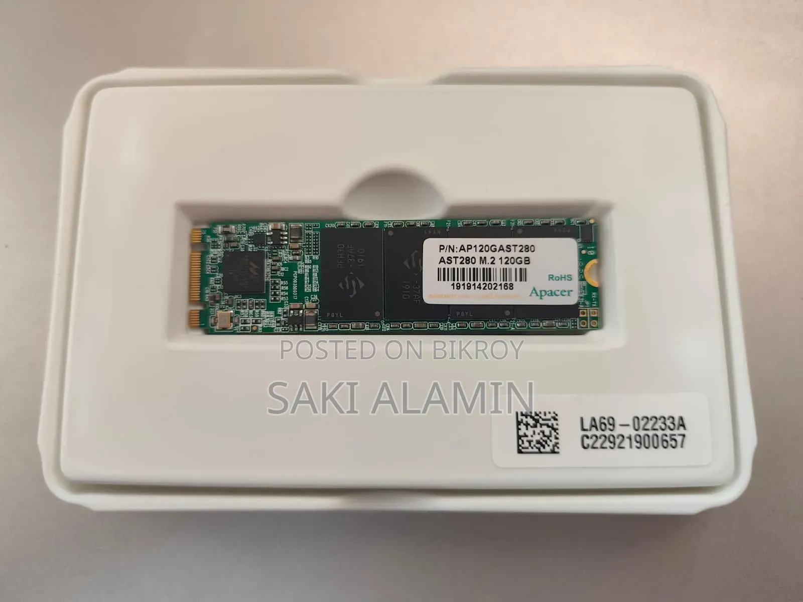 Apacer Ast280 120GB M.2 SATA SSD