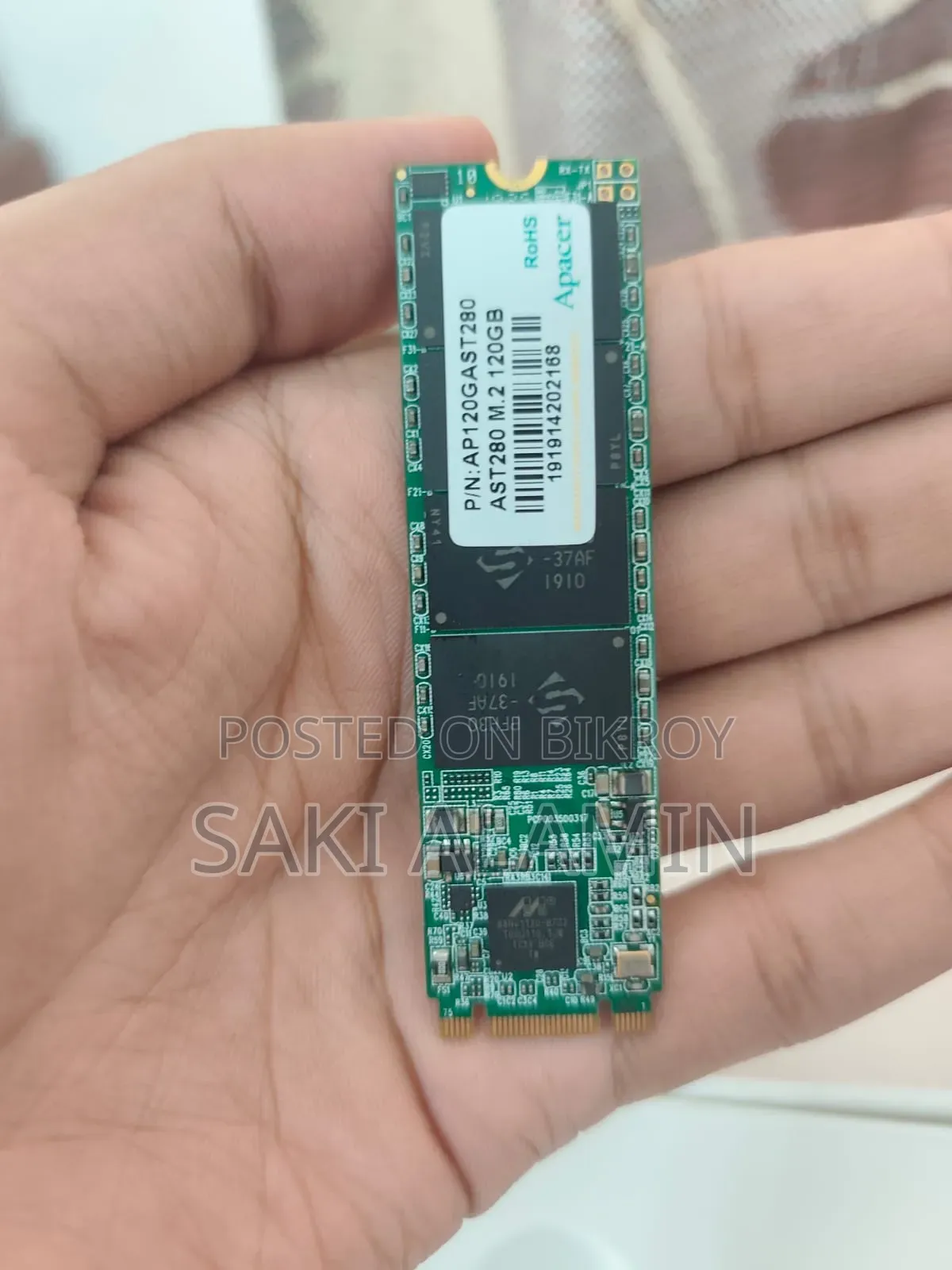 Apacer Ast280 120GB M.2 SATA SSD