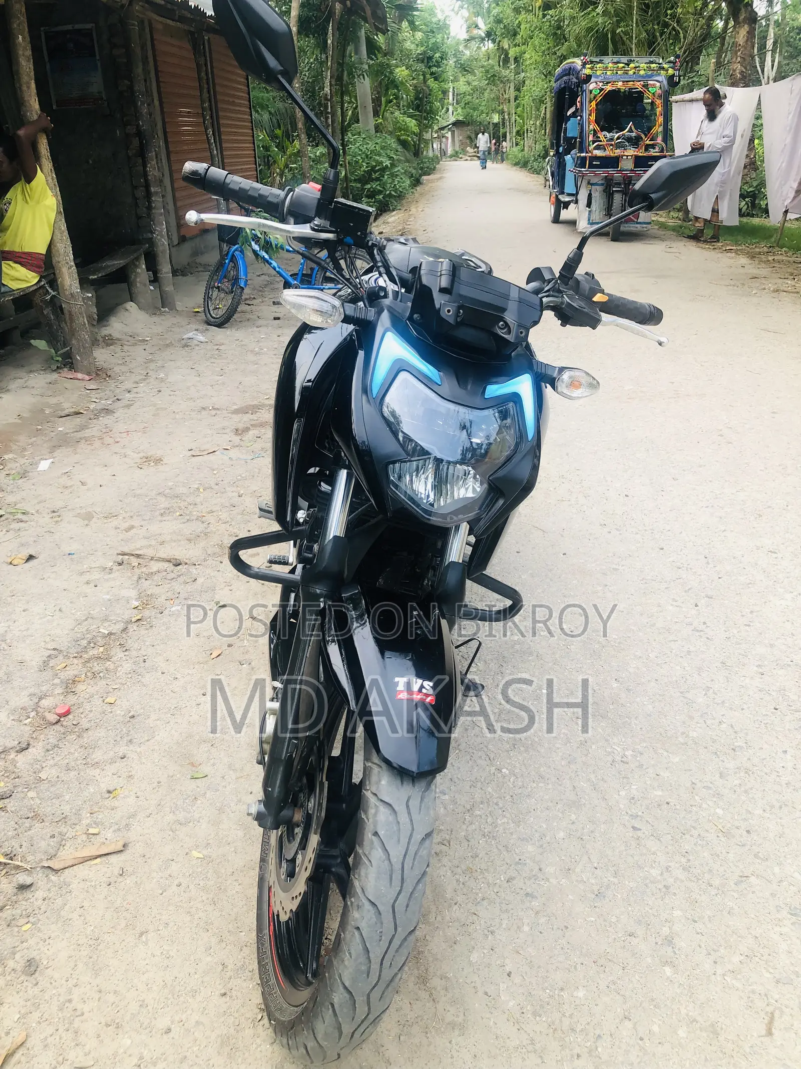 TVS Apache RTR 160 4V 2021 Black