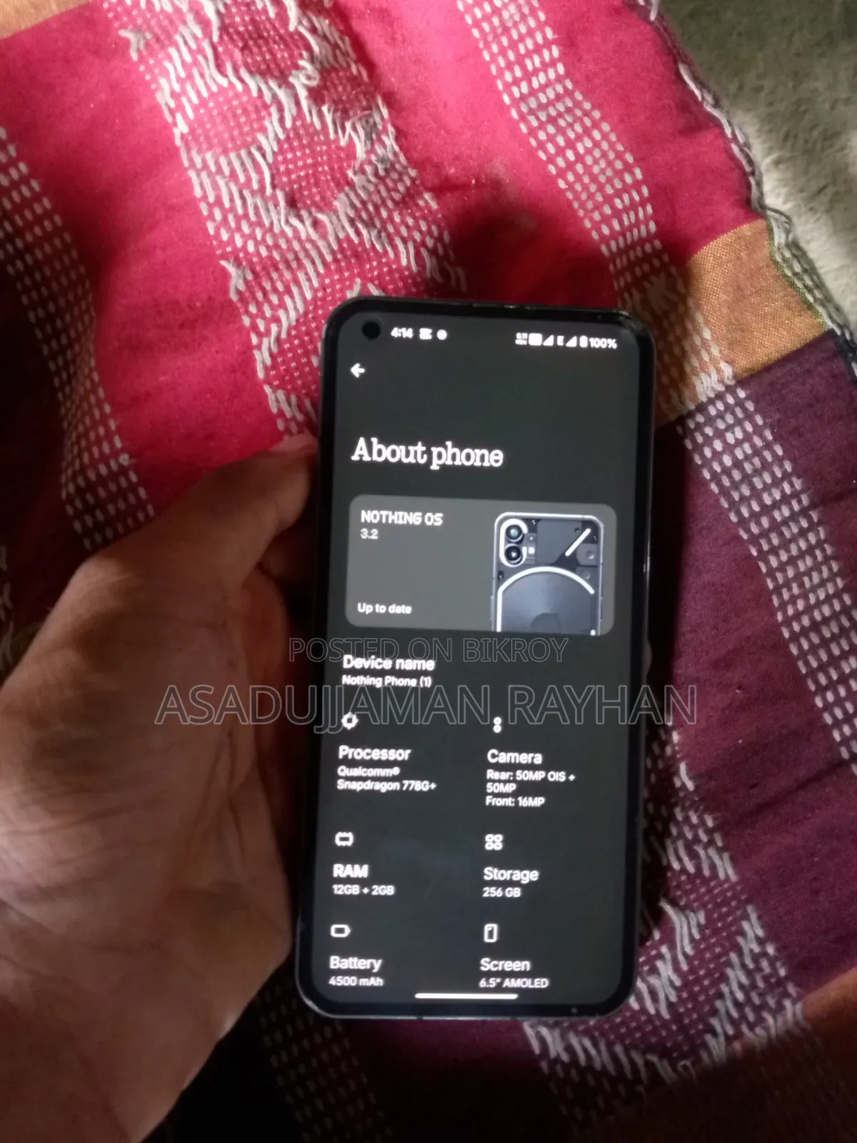 Nothing Phone 1 256 GB Black