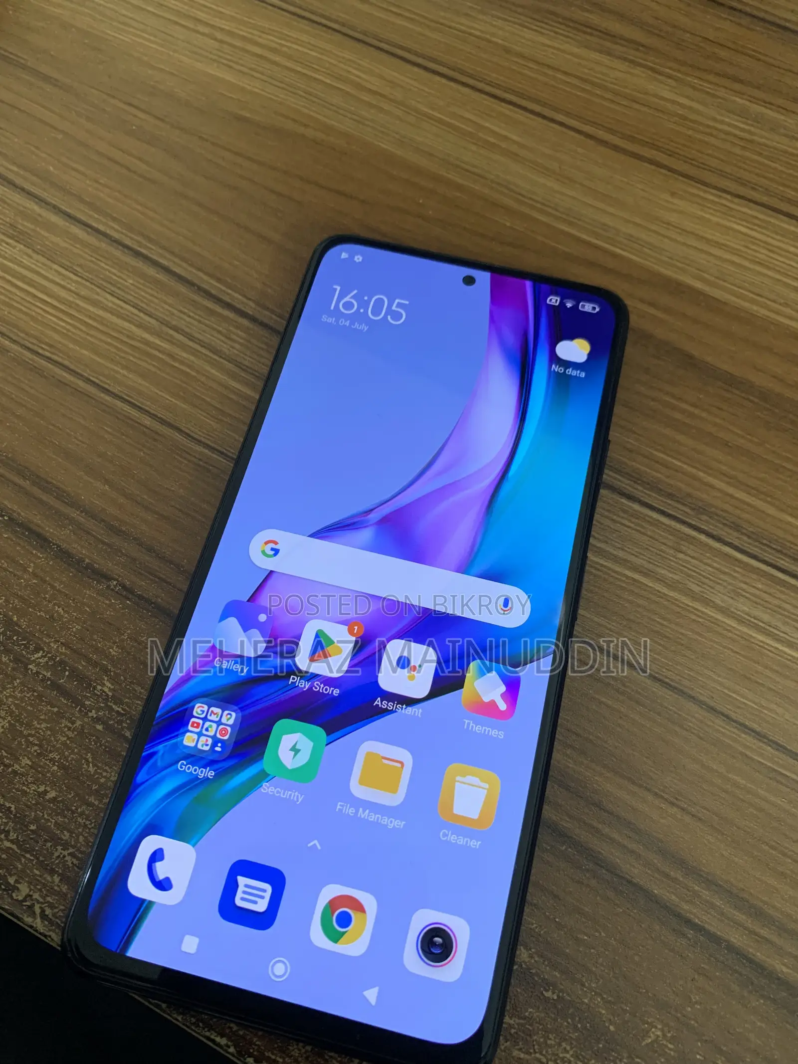 Xiaomi Redmi Note 10 Pro Max 128 GB Black