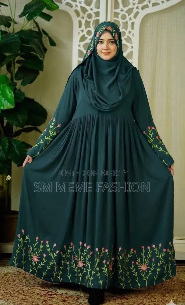 Rajanigandha Embroidery Burqa