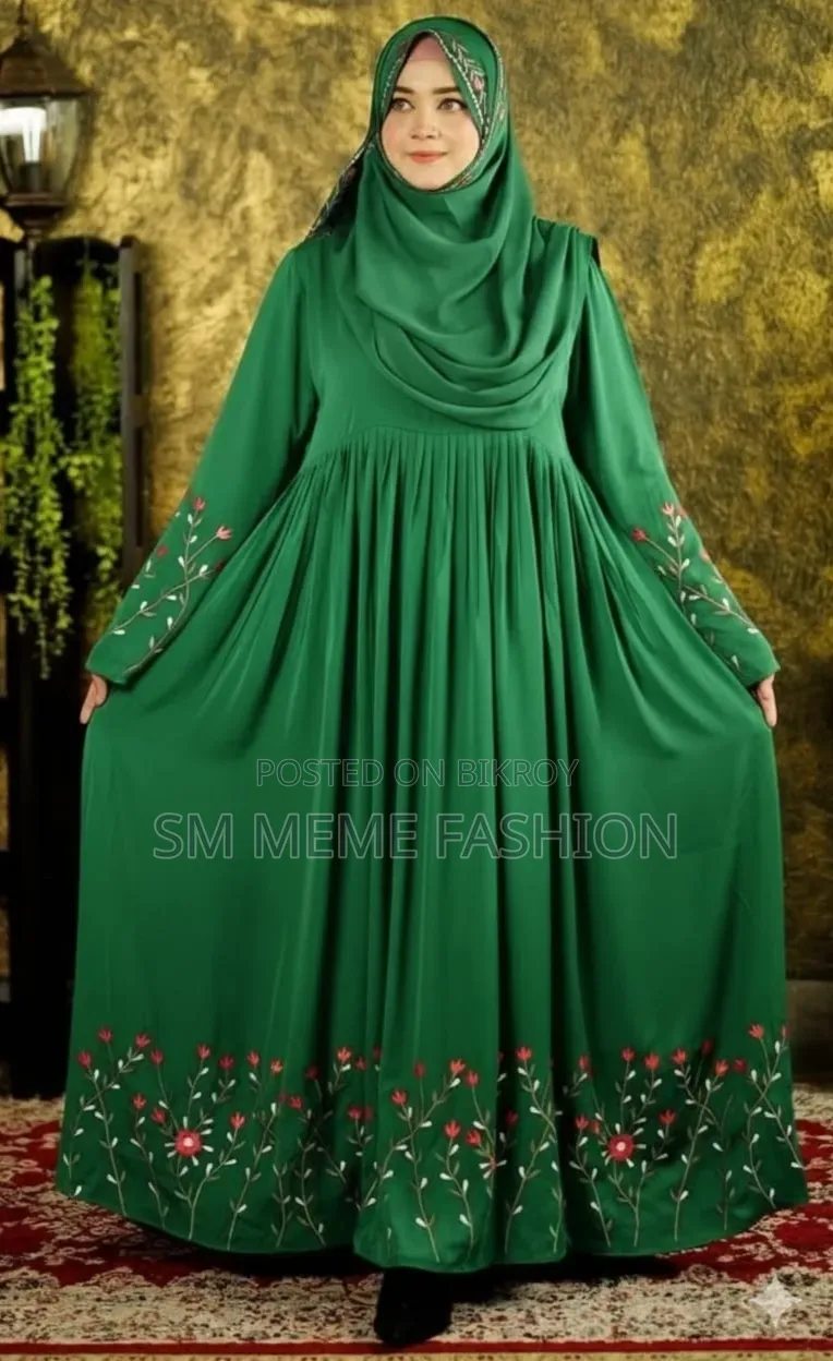 Rajanigandha Embroidery Burqa