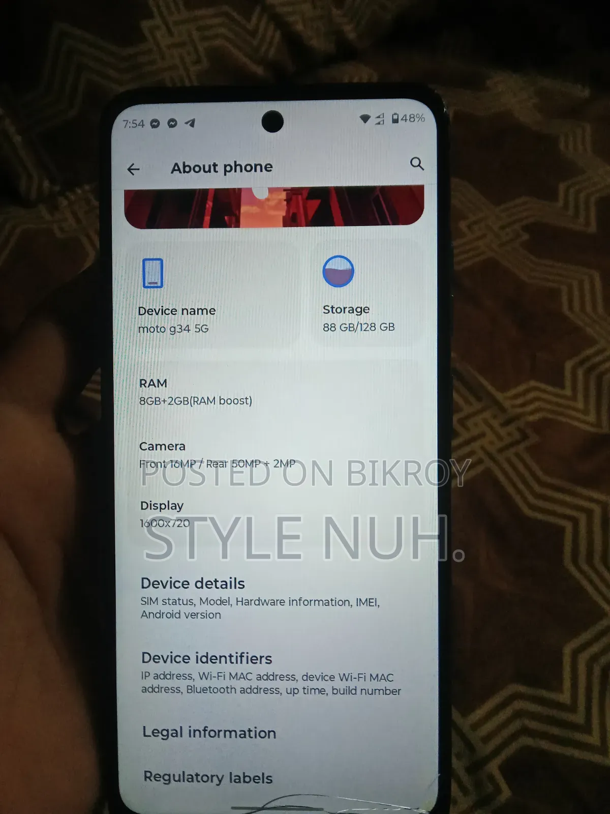 Motorola Moto G32 128 GB Blue
