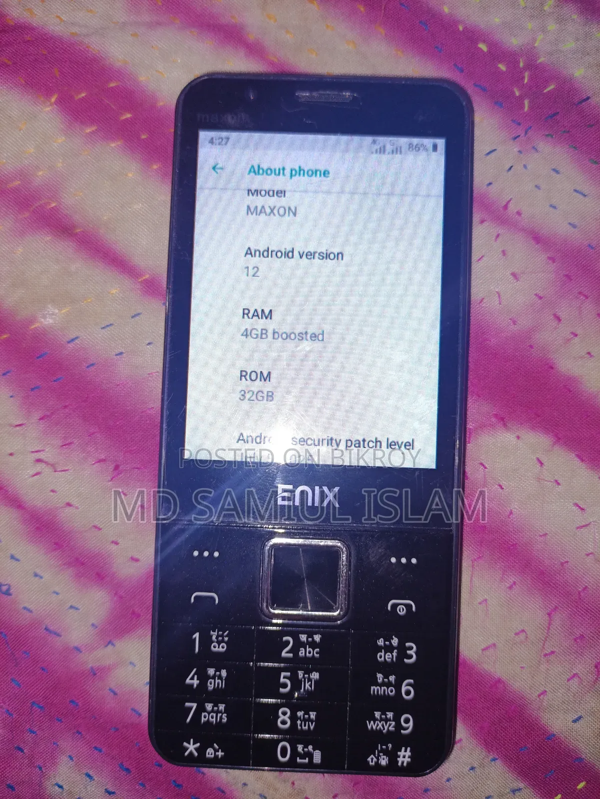 Enix 4 GB Black