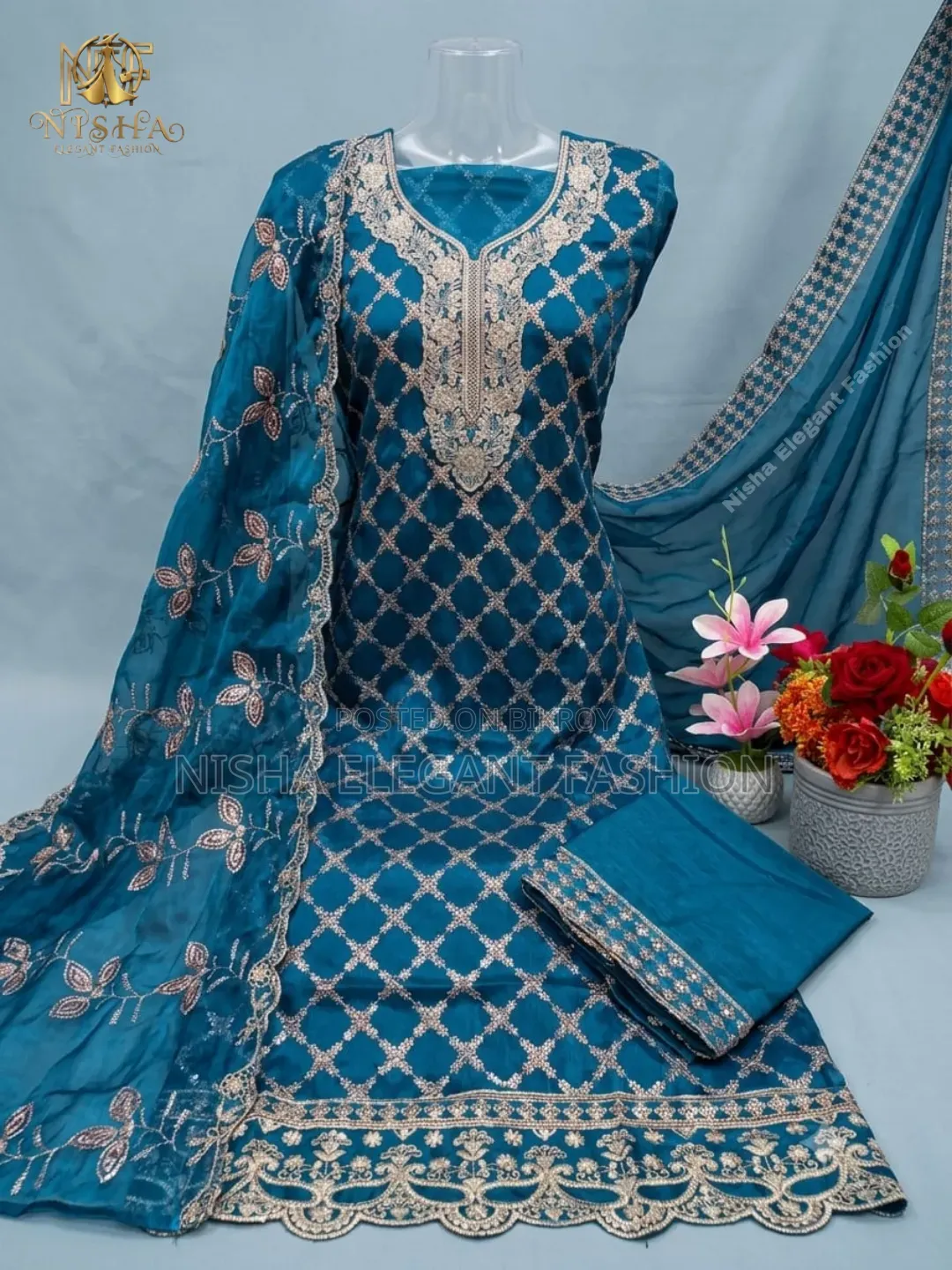 পার্টি ড্রেস (থ্রি পিস)
