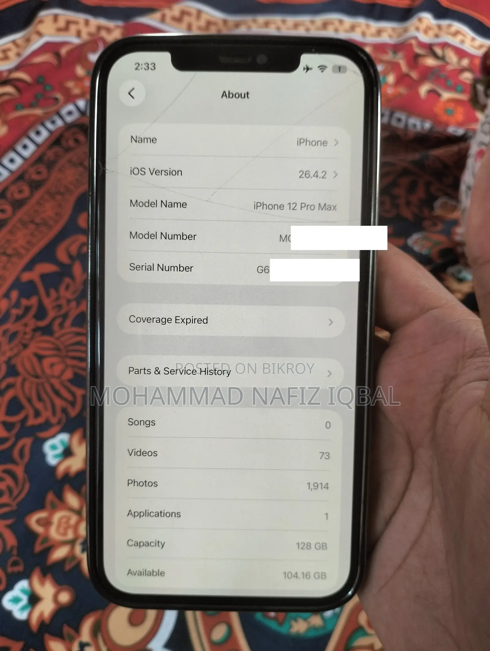 Apple iPhone 12 Pro Max 128 GB Blue