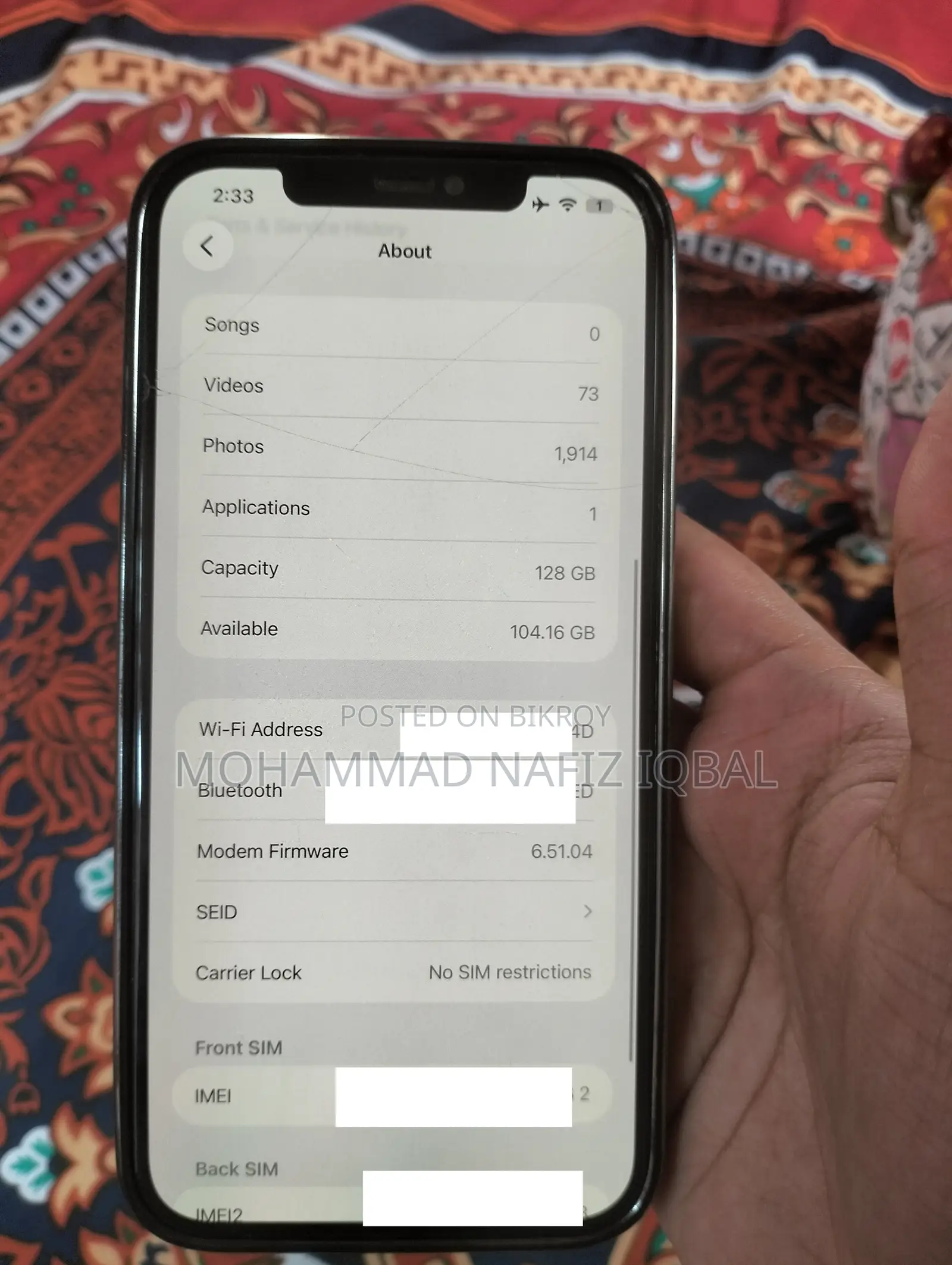 Apple iPhone 12 Pro Max 128 GB Blue