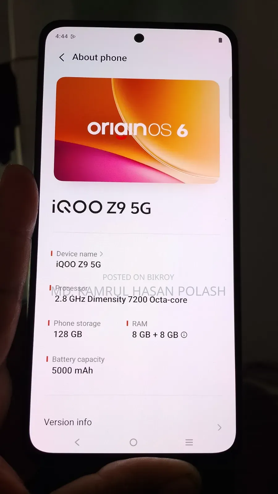 iQOO Z9 128 GB