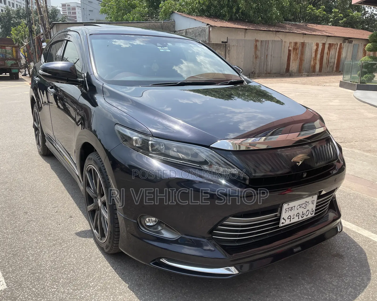Toyota Harrier Progress Metal Leather 2016 Purple