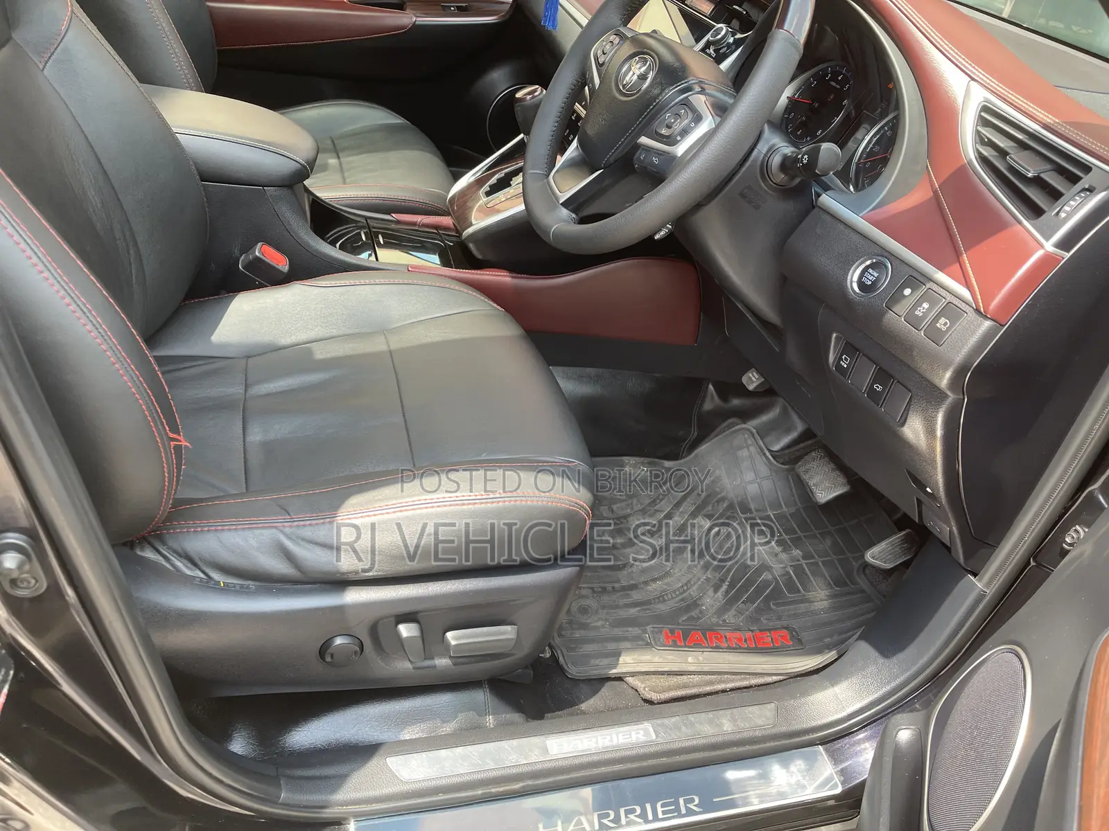 Toyota Harrier Progress Metal Leather 2016 Purple