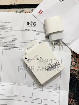 Original 20W Apple Adapter With Box