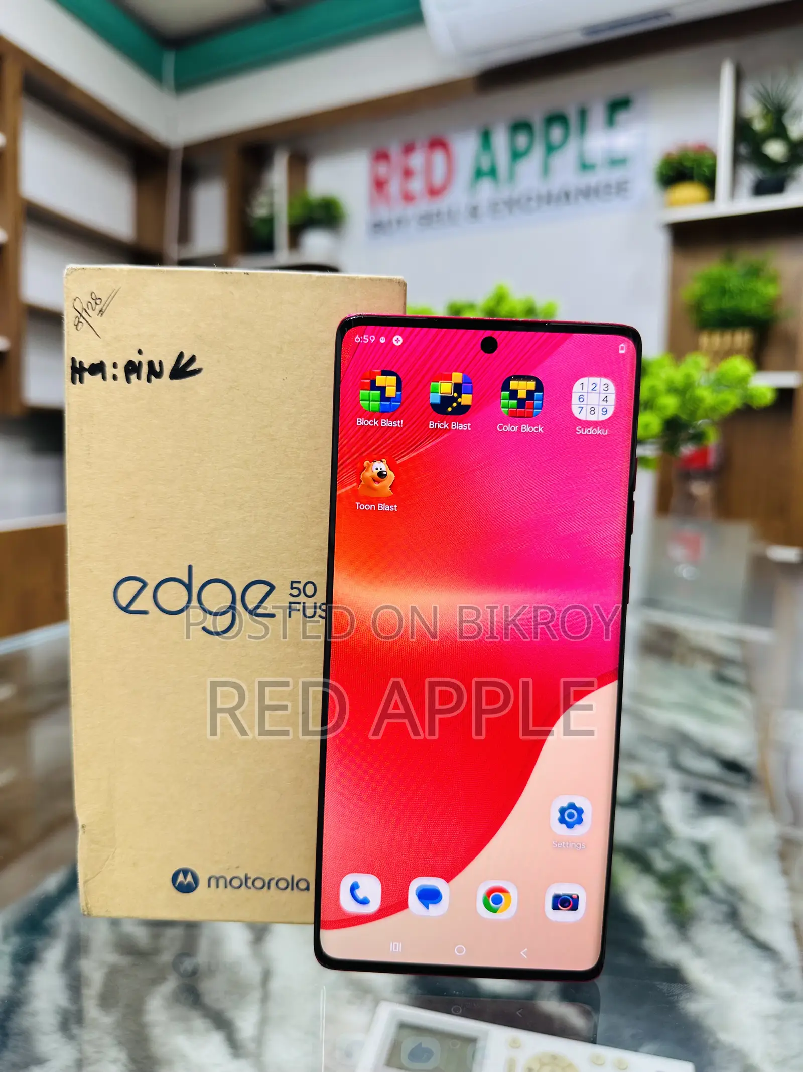 Motorola Edge 50 Fusion 128 GB Pink