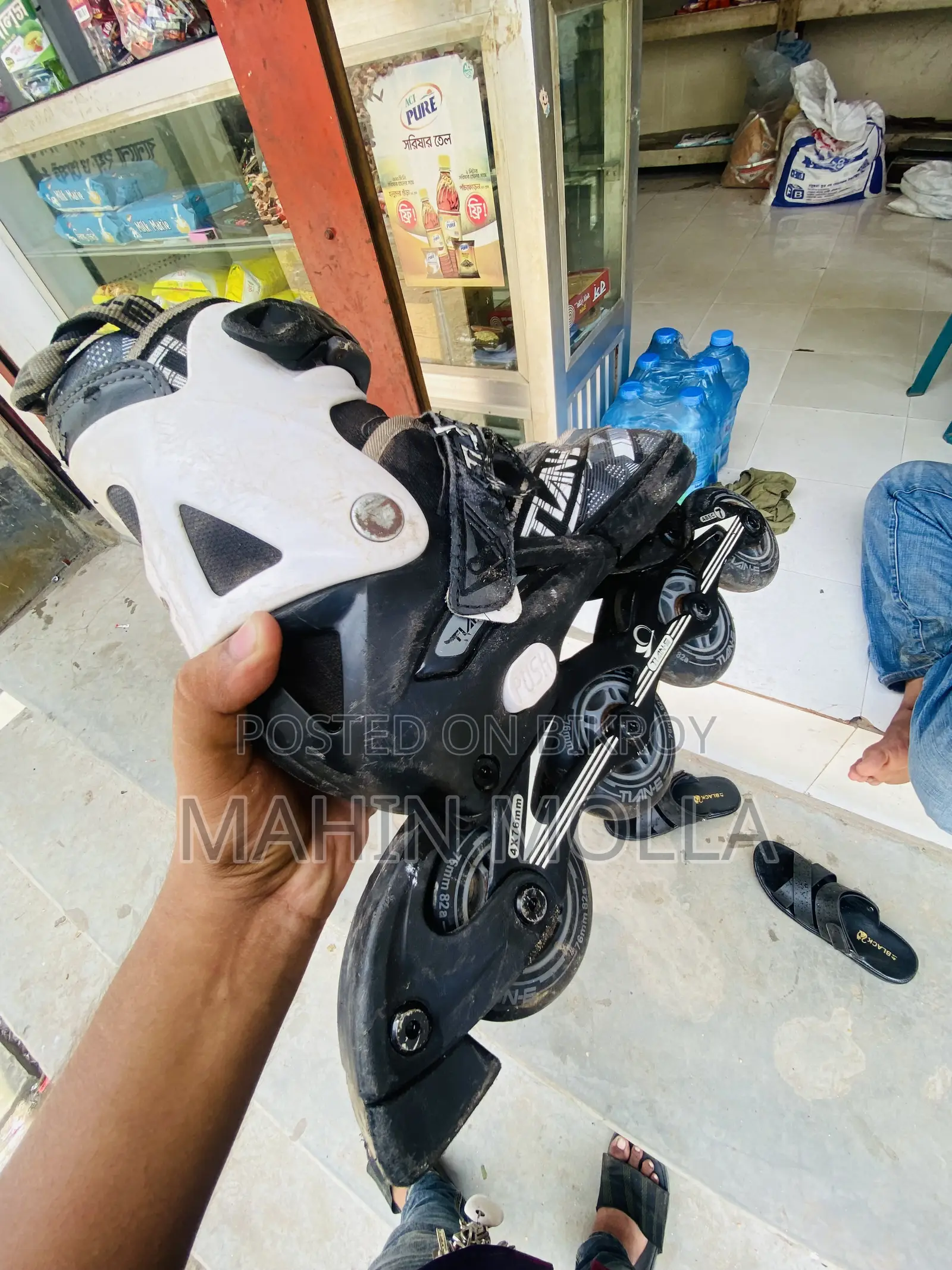 Tian-e Inline Skates (Model: Te-781) (6 Months Used)