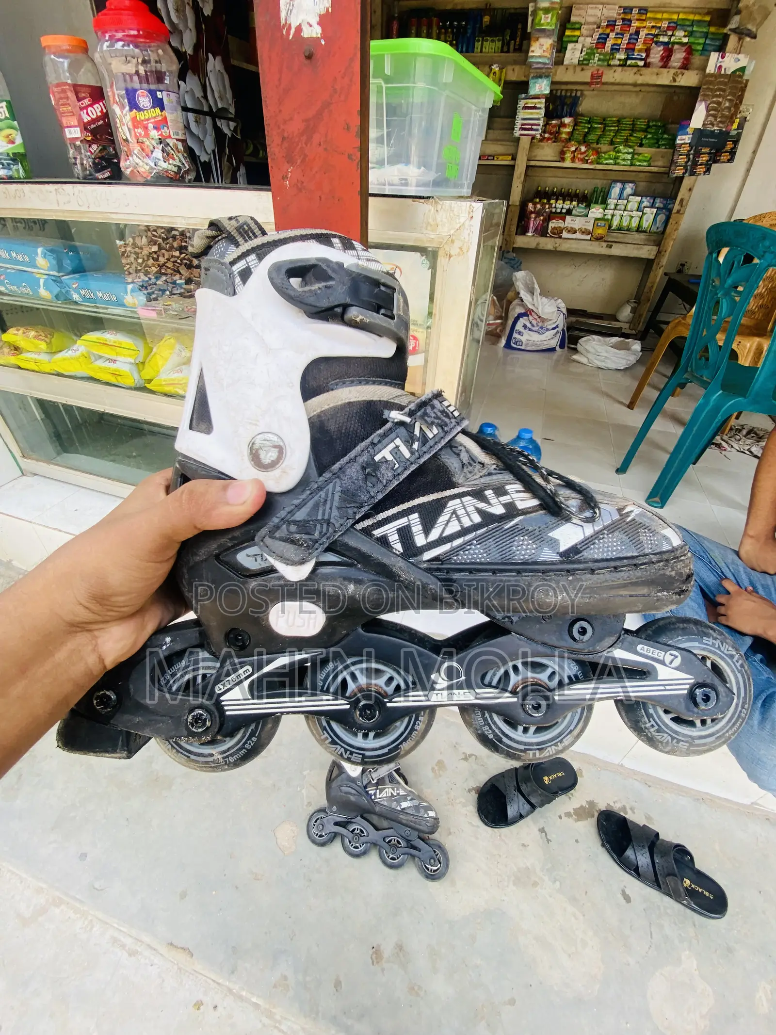 Tian-e Inline Skates (Model: Te-781) (6 Months Used)