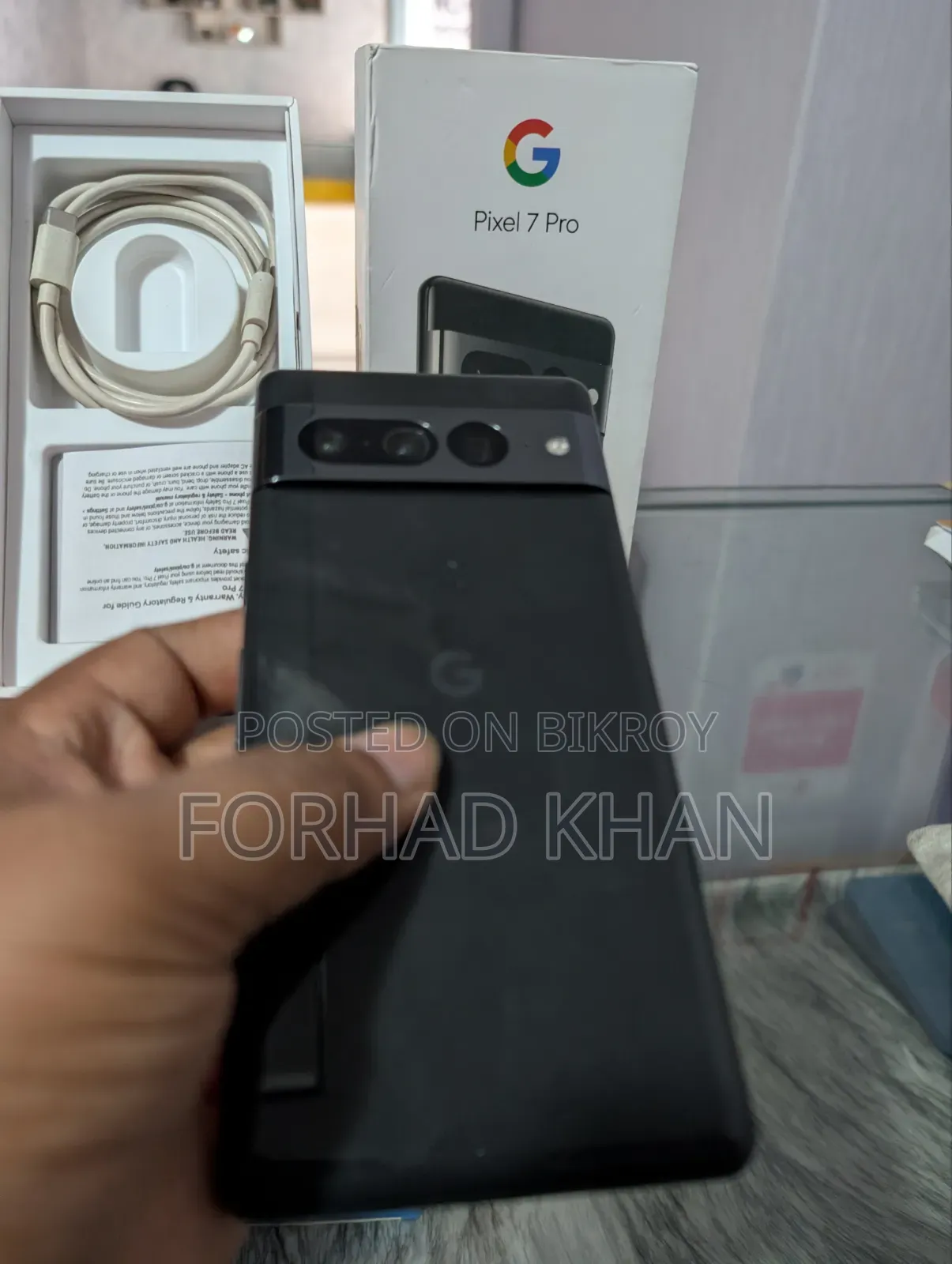 Google Pixel 7 Pro 128 GB Black