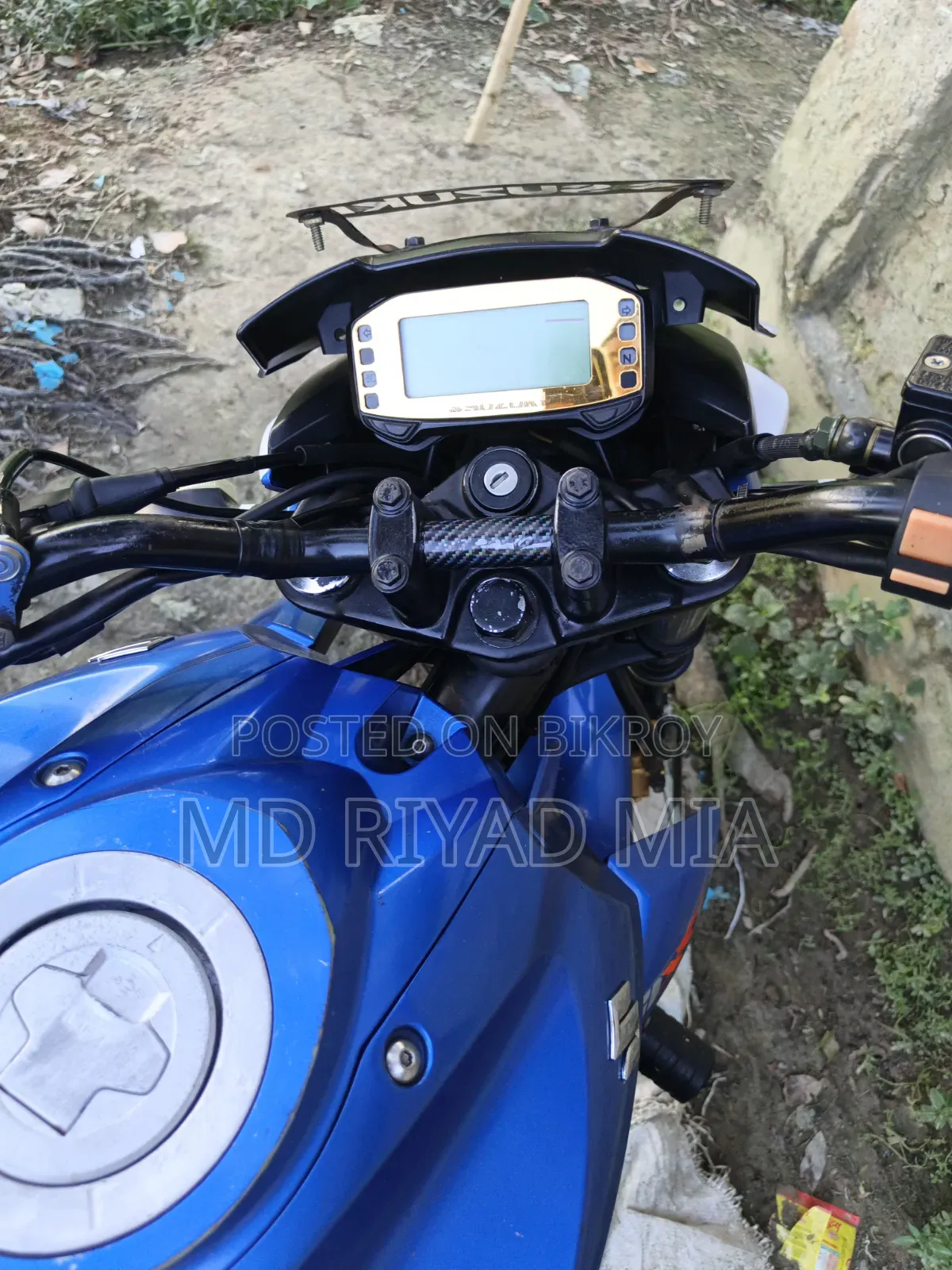 Suzuki Gixxer Monotone 2017 Blue