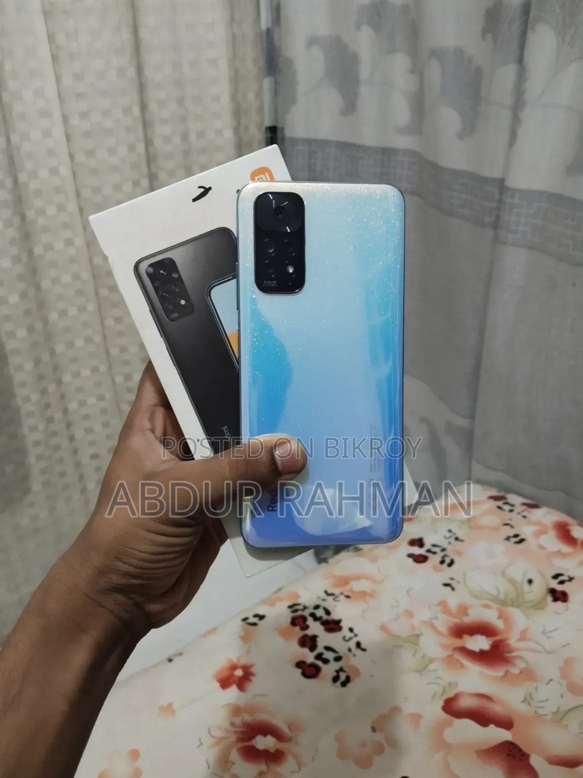 শাওমি রেডমি নোট ১১ ১২৮ জিবি নীল