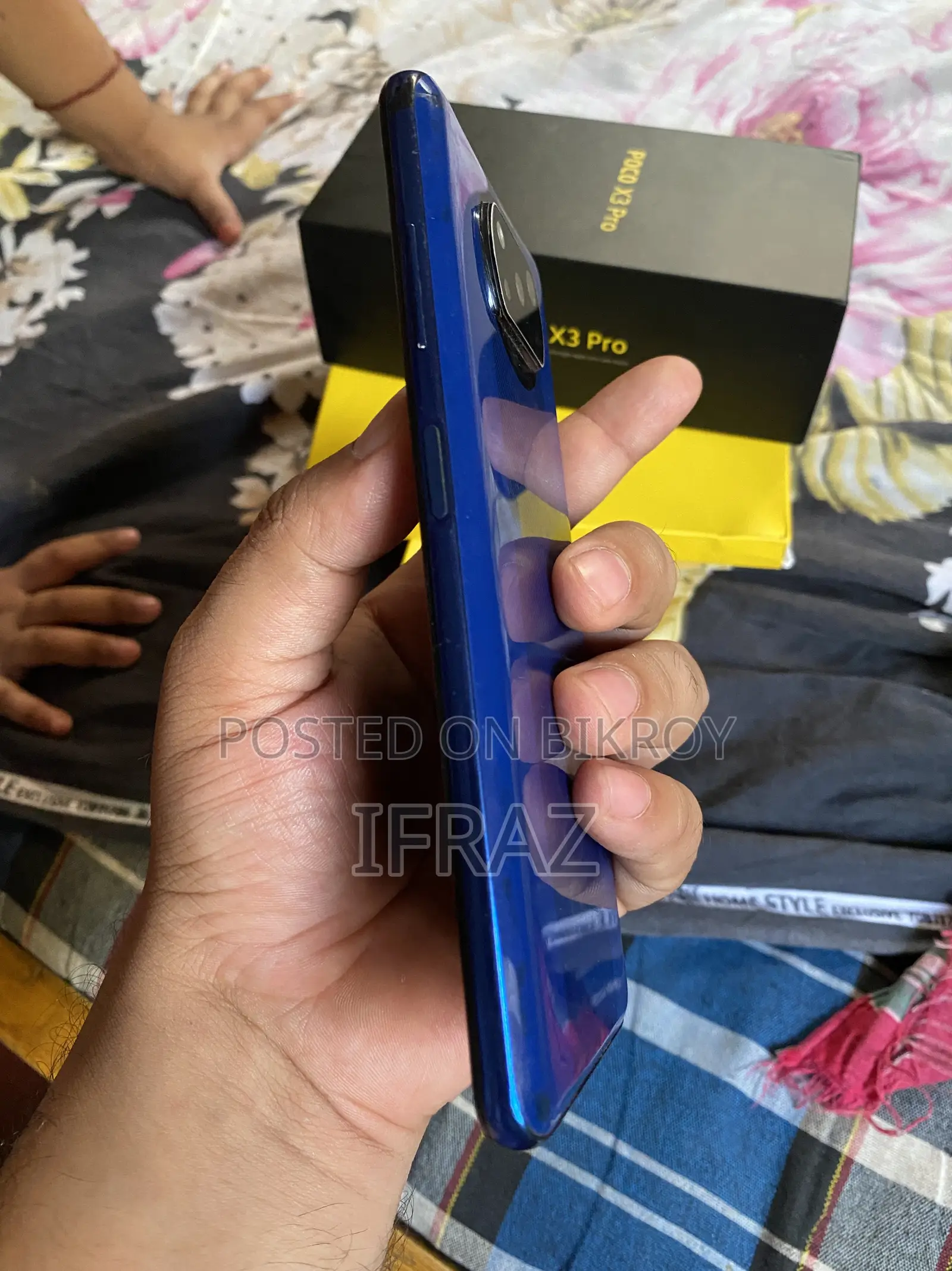 শাওমি পোকো এক্স৩ প্রো ১২৮ জিবি নীল